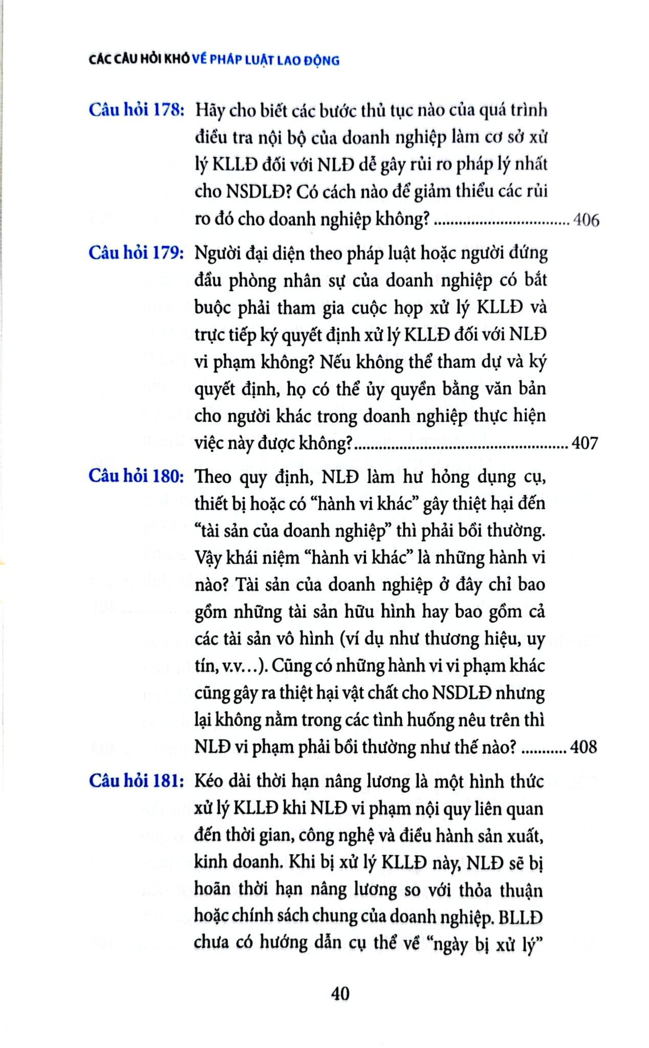 Các Câu Hỏi Khó Về Pháp Luật Lao Động - Nguyễn Hữu Phước
