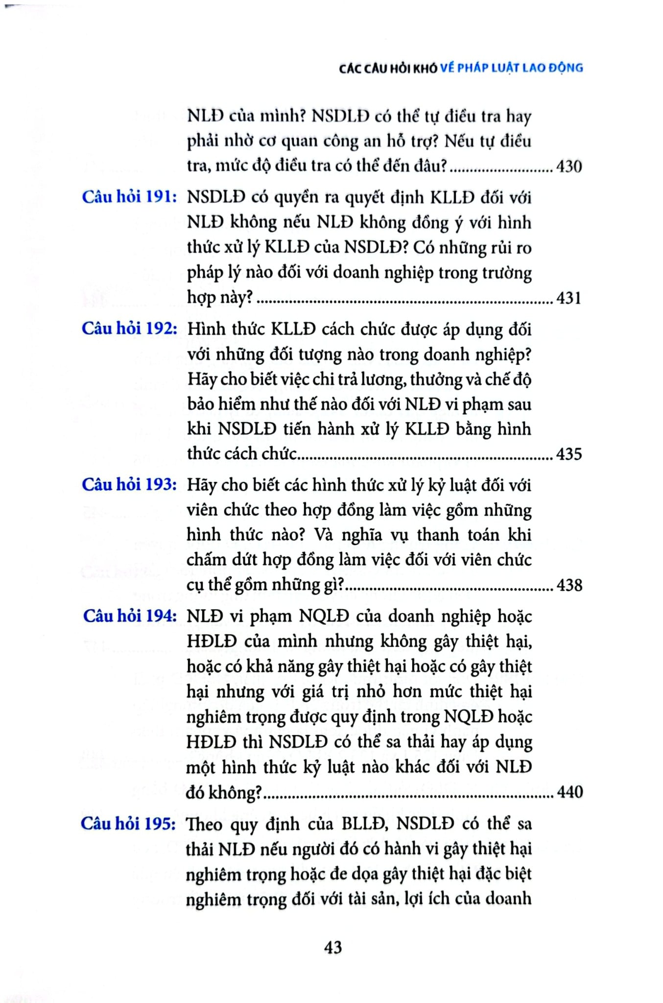 Các Câu Hỏi Khó Về Pháp Luật Lao Động - Nguyễn Hữu Phước