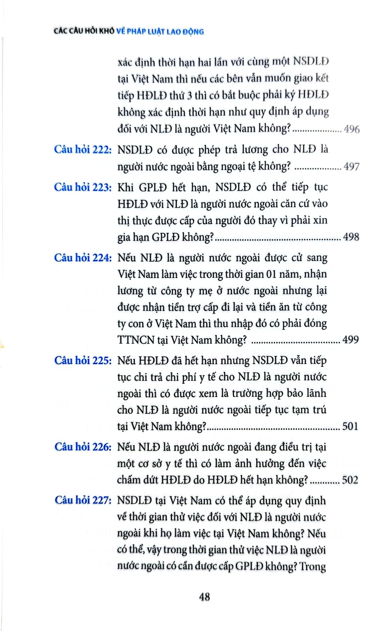 Các Câu Hỏi Khó Về Pháp Luật Lao Động - Nguyễn Hữu Phước