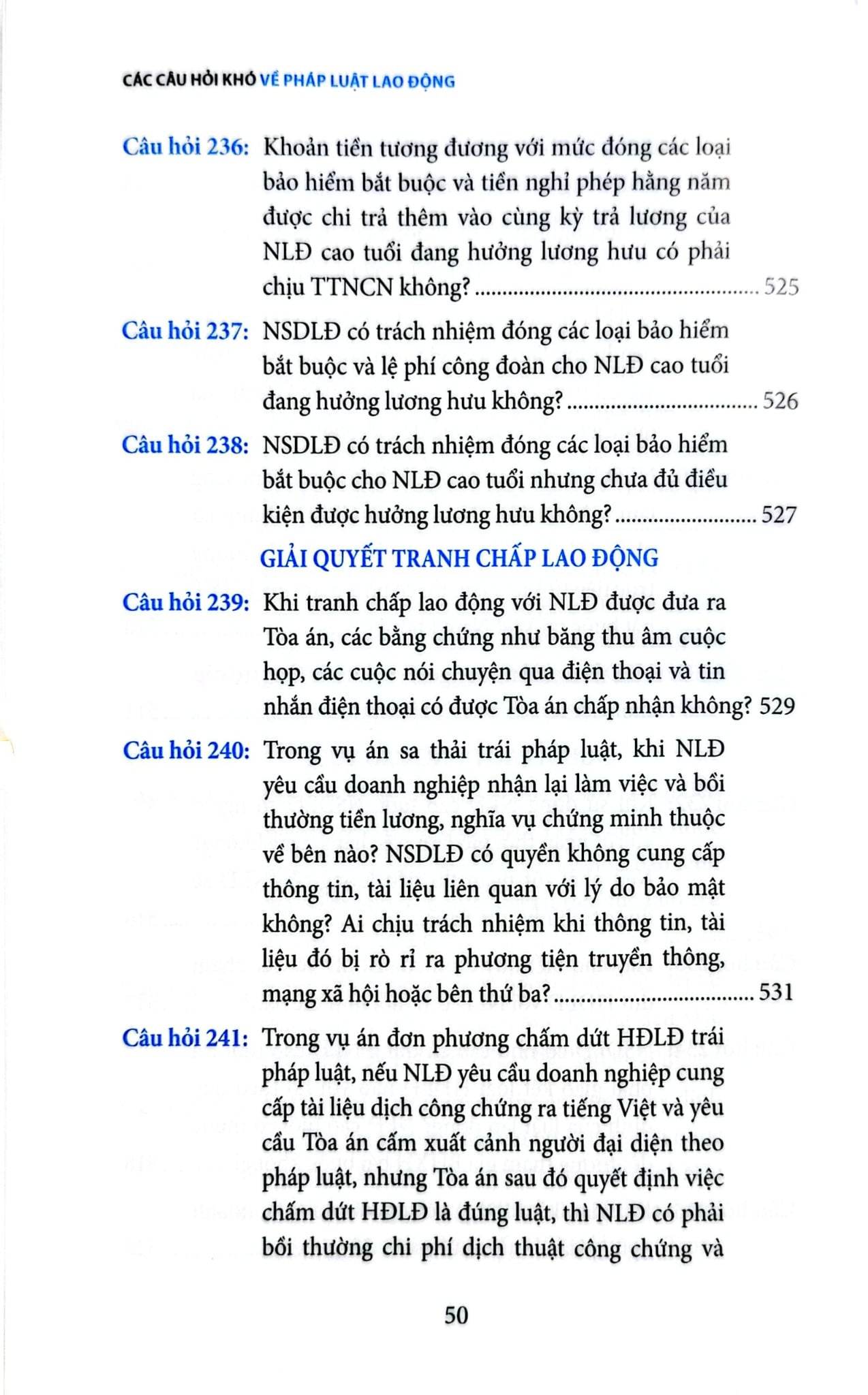 Các Câu Hỏi Khó Về Pháp Luật Lao Động - Nguyễn Hữu Phước