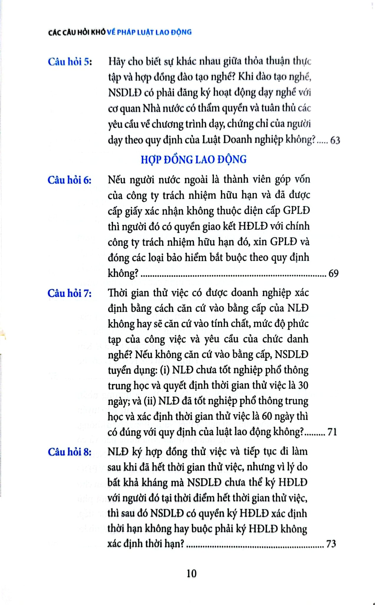 Các Câu Hỏi Khó Về Pháp Luật Lao Động - Nguyễn Hữu Phước