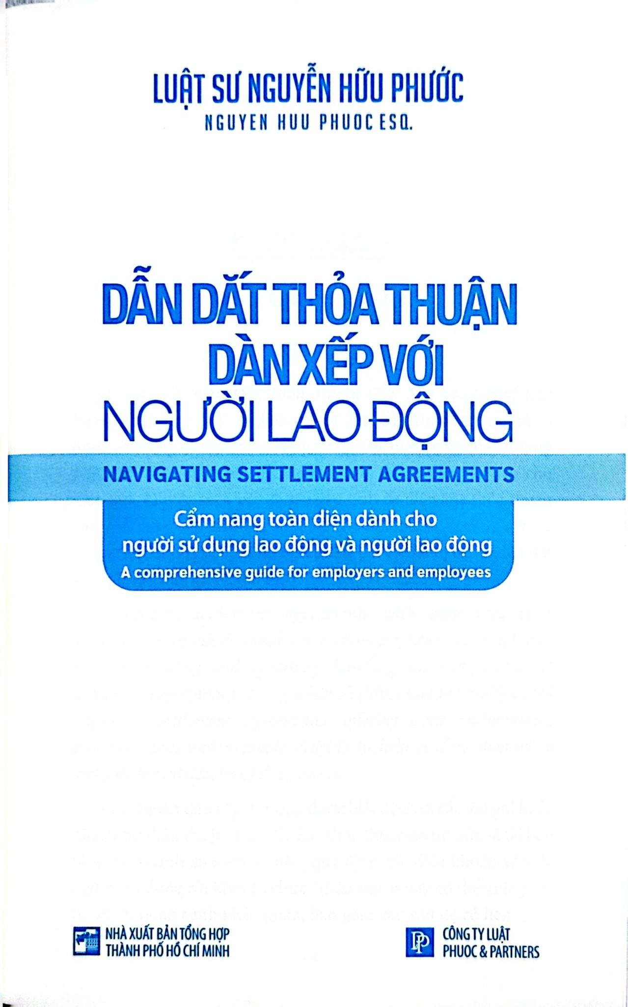 Dẫn Dắt Thỏa Thuận Dàn Xếp Với Người Lao Động - Navigating Settlement Agreements - Nguyễn Hữu Phước
