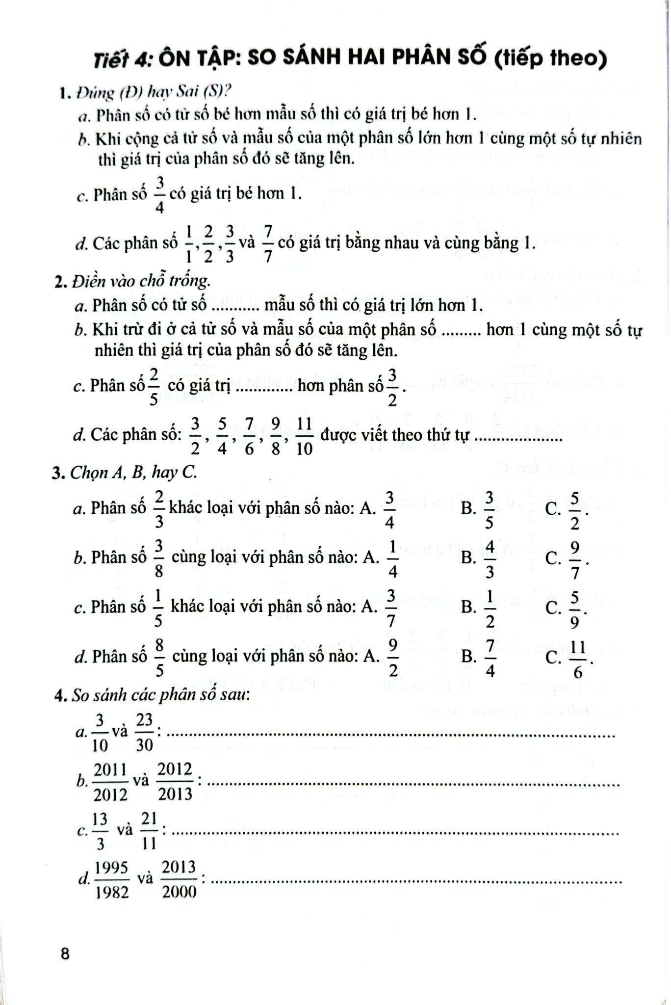 Bài Tập Hay Và Khó Toán 5 - Tập 1 (Dùng Chung Các Bộ Sgk Hiện Hành - Phạm Văn Công