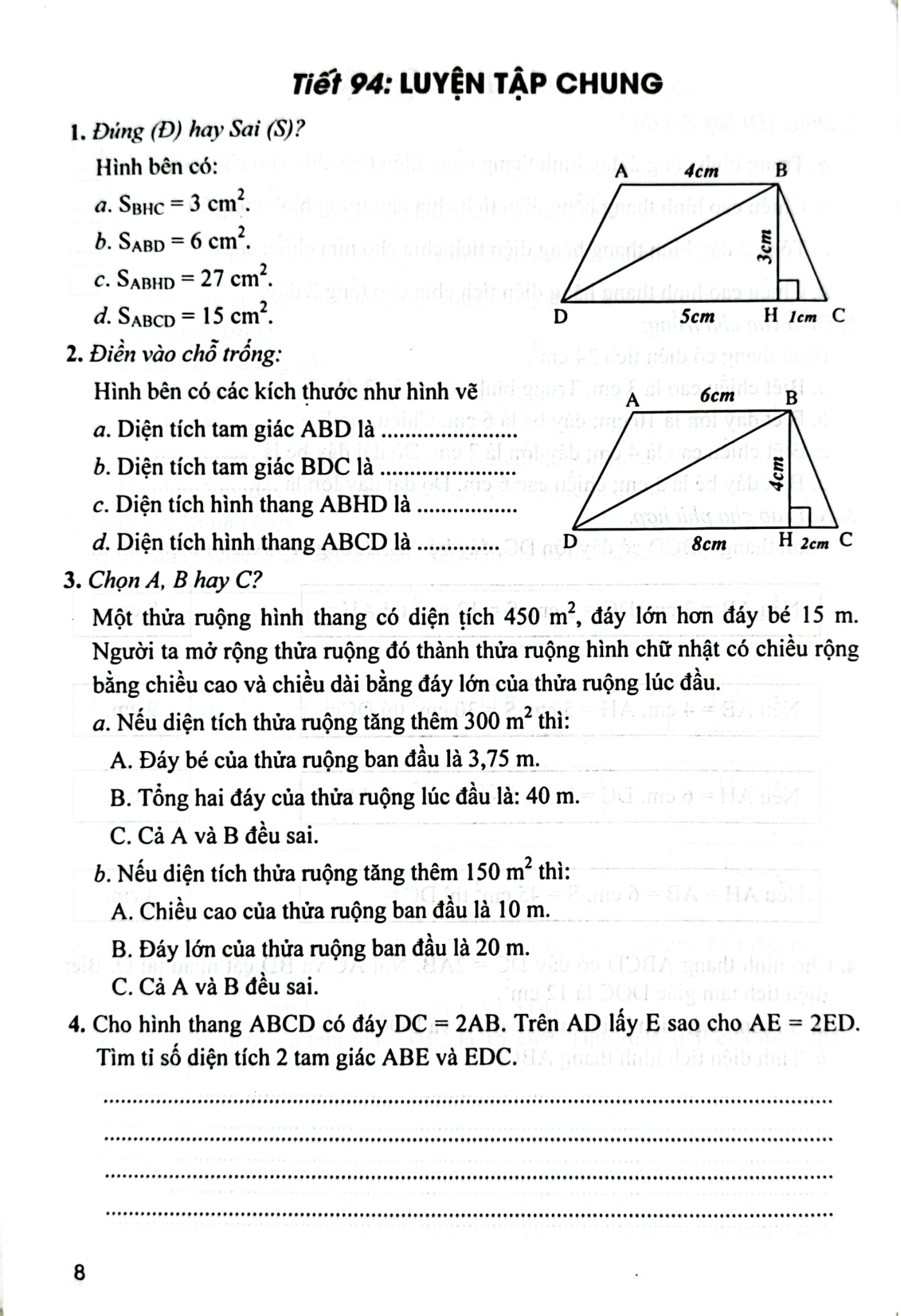 Bài Tập Hay Và Khó Toán 5 - Tập 2 (Dùng Chung Các Bộ Sgk Hiện Hành - Phạm Văn Công