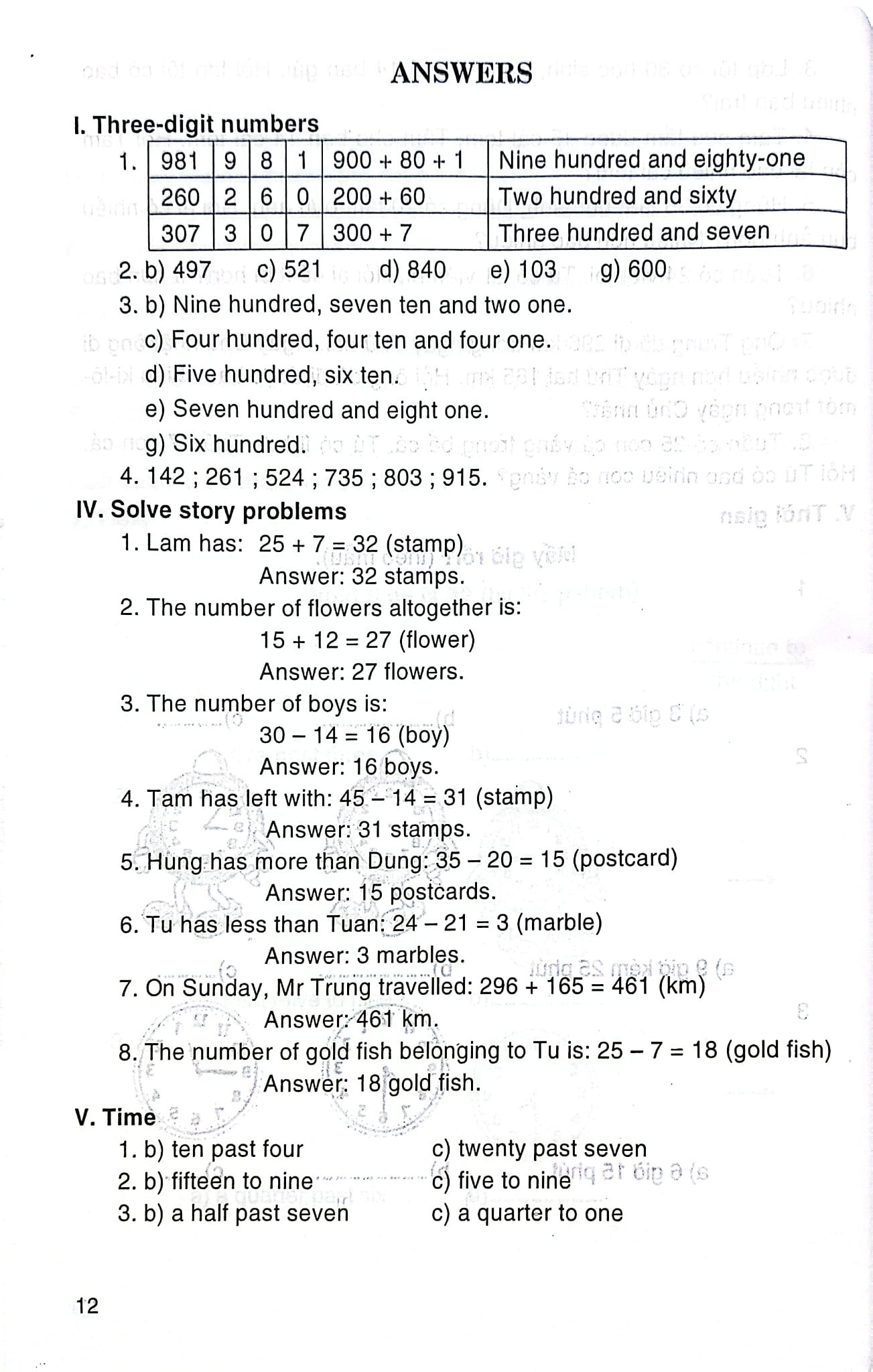 Toán 3 – Mathematics 3 -Song Ngữ Anh-Việt (Dùng Chung Cho Các Bộ Sgk Hiện Hành) - Phạm Đình Thực