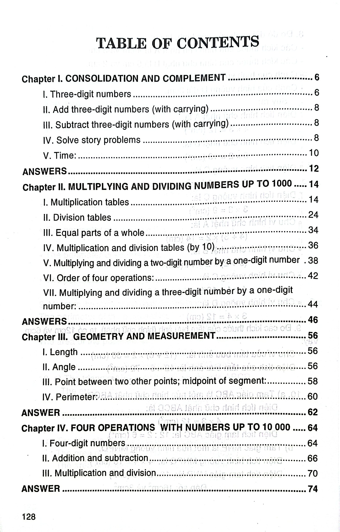 Toán 3 – Mathematics 3 -Song Ngữ Anh-Việt (Dùng Chung Cho Các Bộ Sgk Hiện Hành) - Phạm Đình Thực