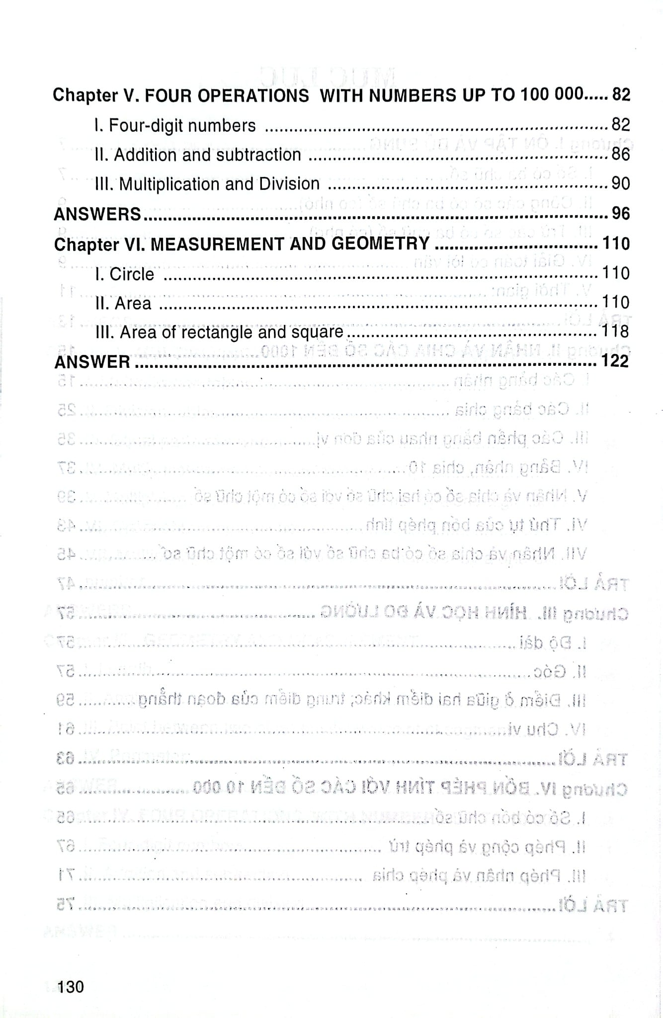 Toán 3 – Mathematics 3 -Song Ngữ Anh-Việt (Dùng Chung Cho Các Bộ Sgk Hiện Hành) - Phạm Đình Thực