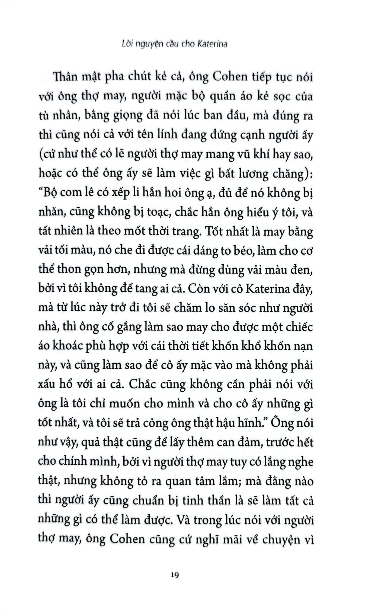 Lời Nguyện Cầu Cho Katerina - 
Arnošt Lustig
