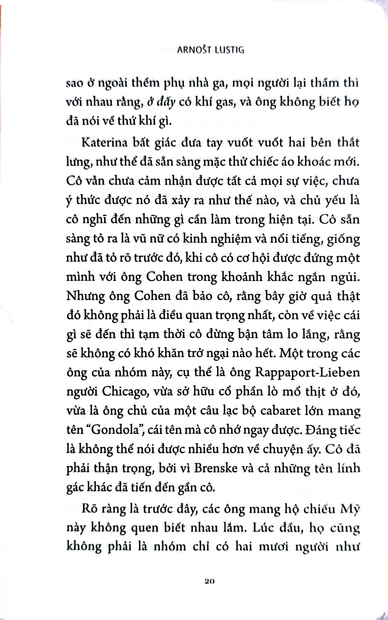 Lời Nguyện Cầu Cho Katerina - 
Arnošt Lustig