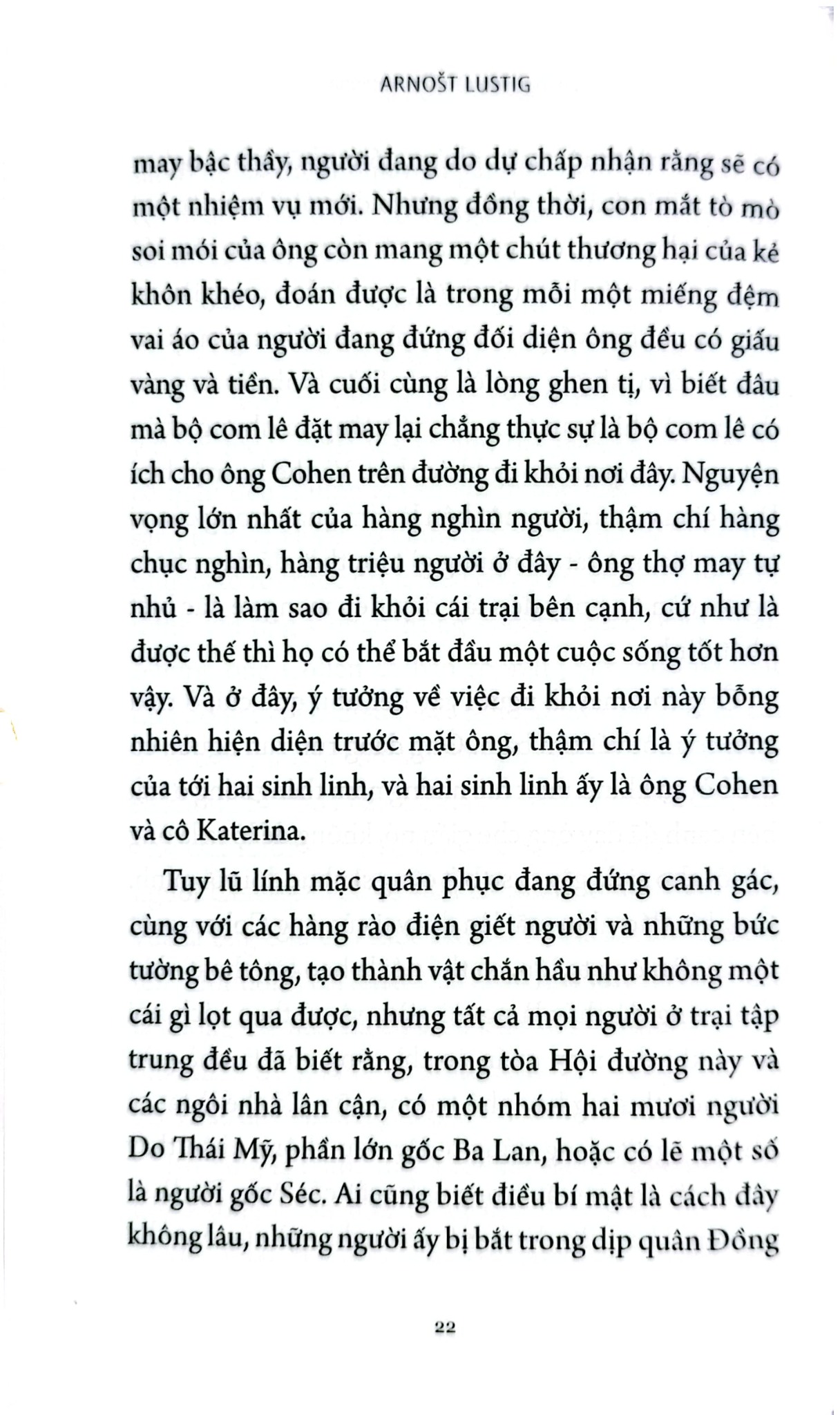 Lời Nguyện Cầu Cho Katerina - 
Arnošt Lustig