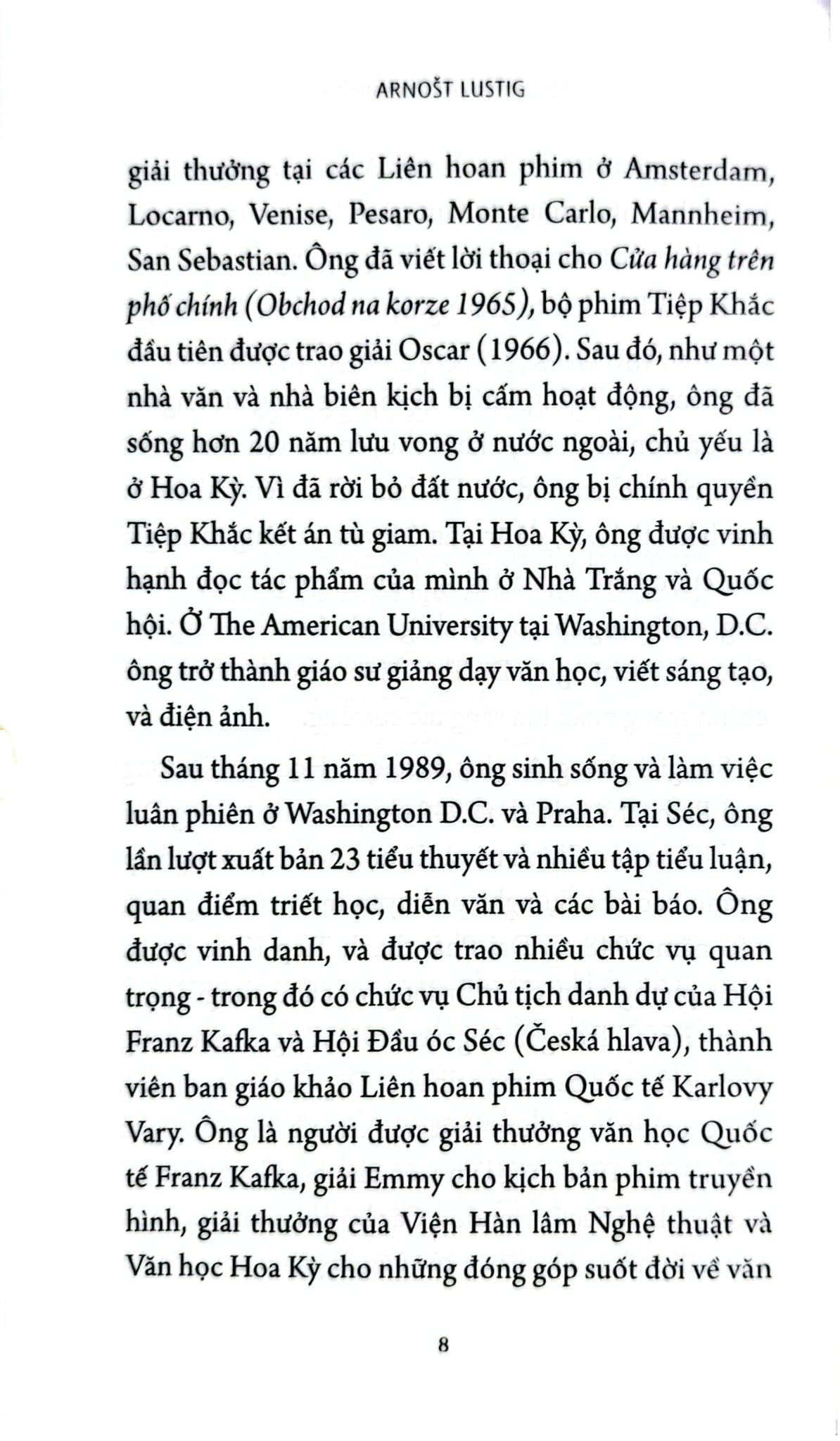 Lời Nguyện Cầu Cho Katerina - 
Arnošt Lustig