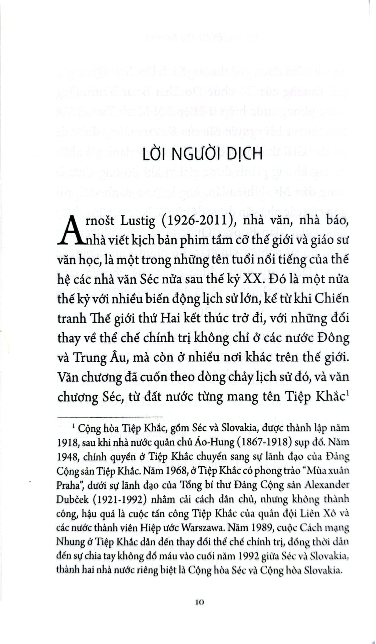 Lời Nguyện Cầu Cho Katerina - 
Arnošt Lustig