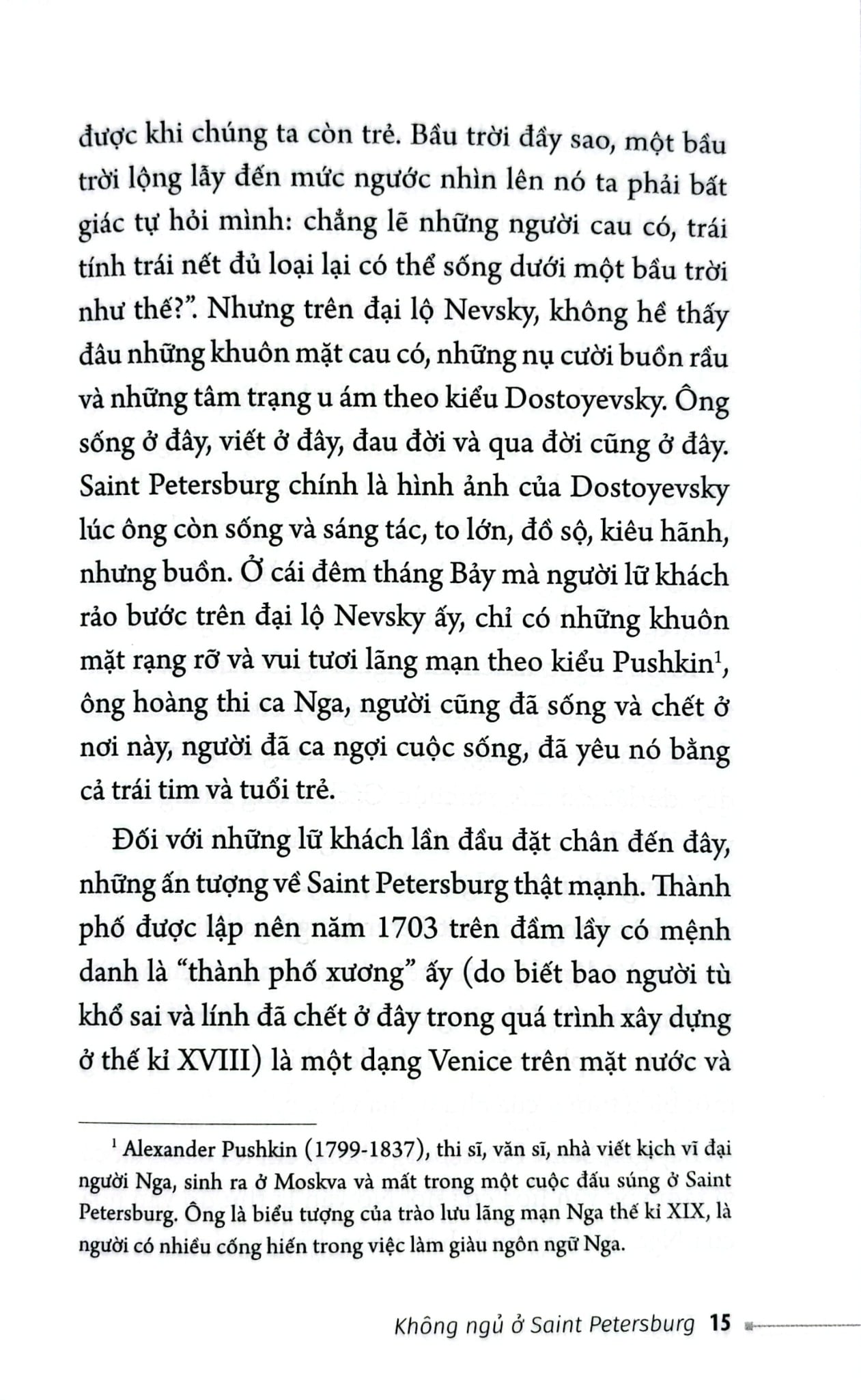 Không Ngủ Ở Saint Petersburg - Trương Anh Ngọc