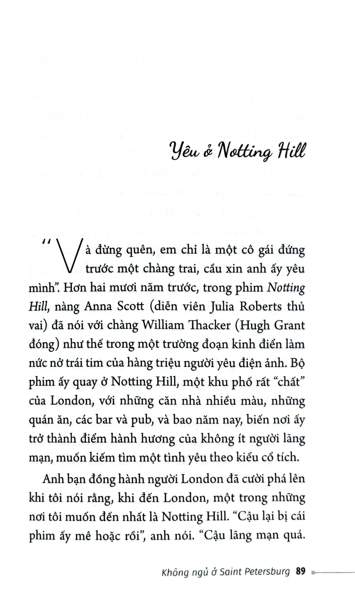 Không Ngủ Ở Saint Petersburg - Trương Anh Ngọc