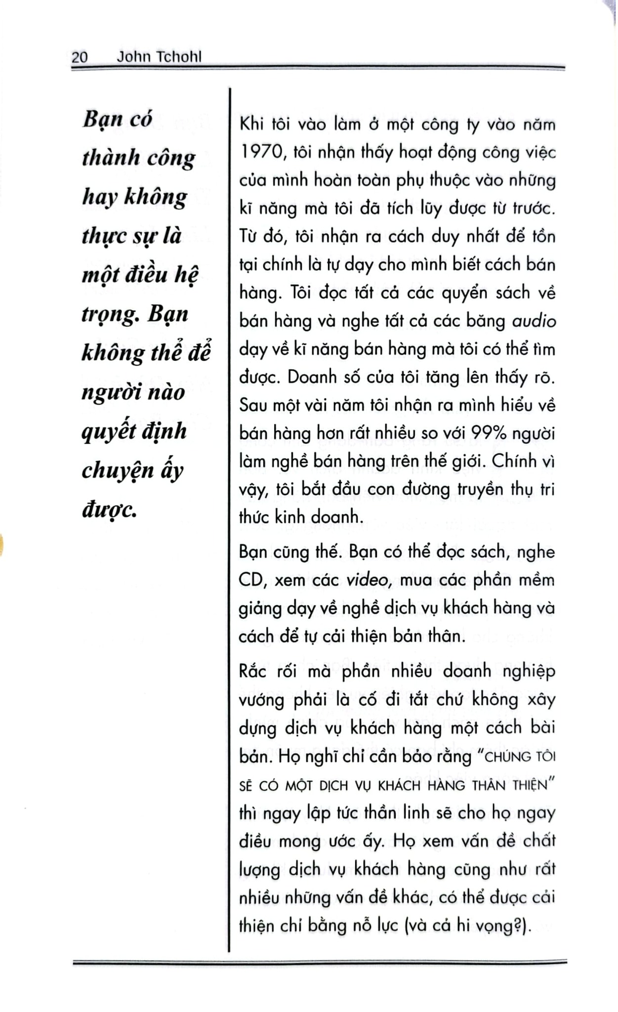 Dịch Vụ Khách Hàng - Thương Vụ 1 Vốn 4 Lời - Bí Mật Thăng Tiến Của Những Bậc Thầy Dịch Vụ Hàng Đầu Thế Giới - Cashing In