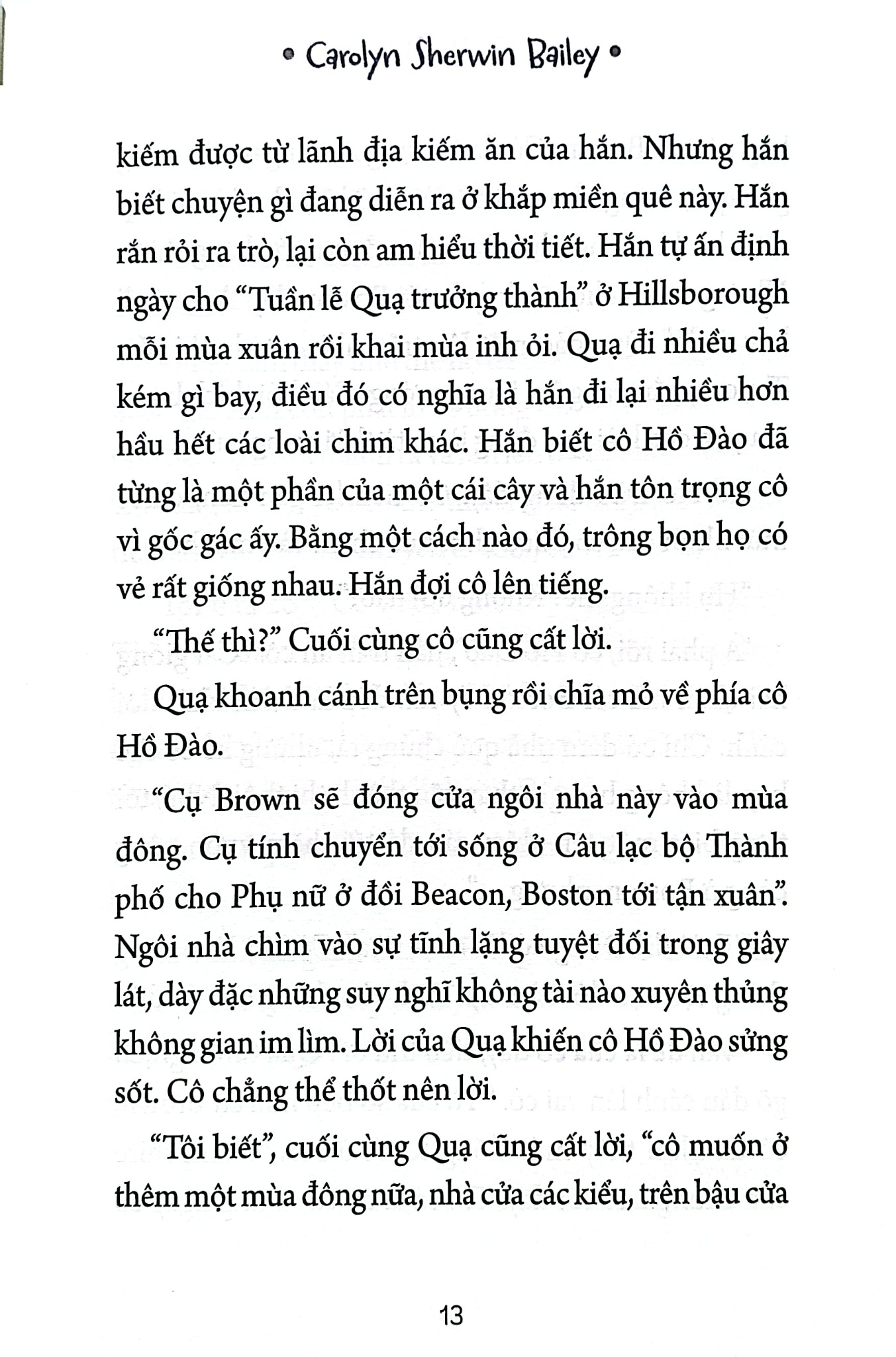 Cô Hồ Đào - Miss Hickory - Carolyn Sherwin Bailey