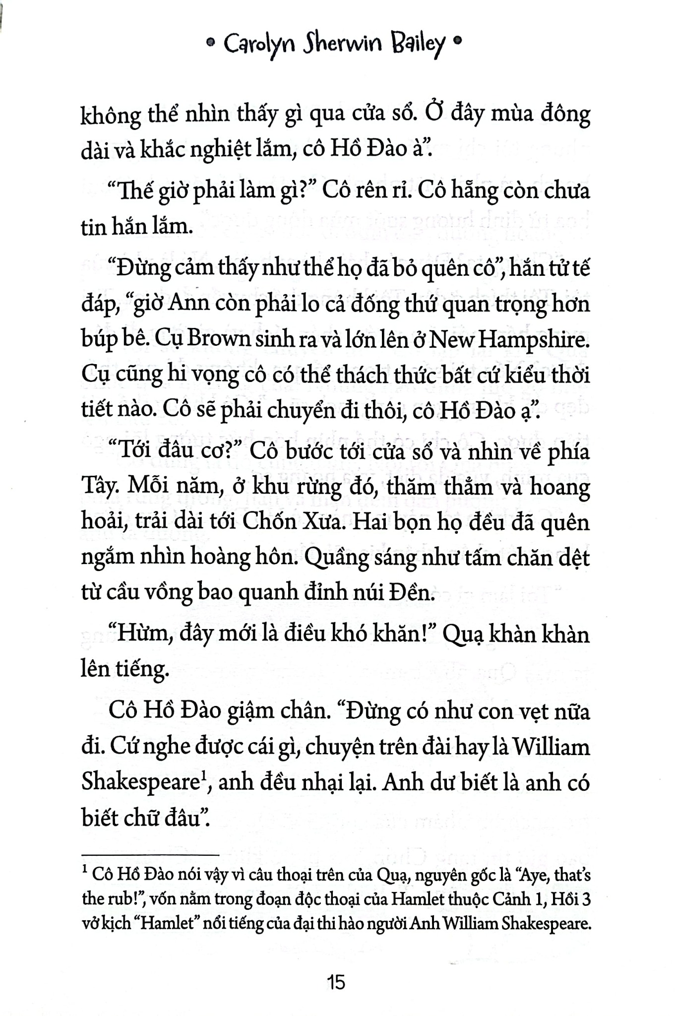 Cô Hồ Đào - Miss Hickory - Carolyn Sherwin Bailey