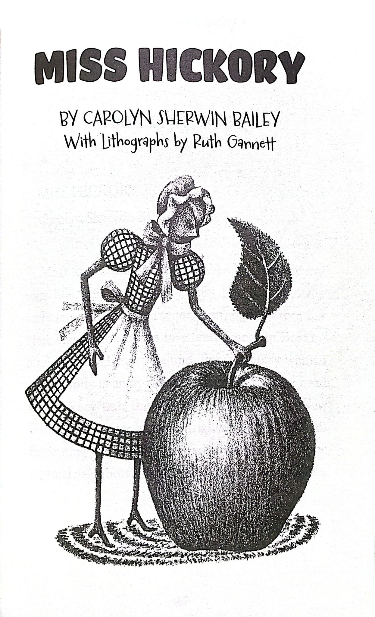 Cô Hồ Đào - Miss Hickory - Carolyn Sherwin Bailey