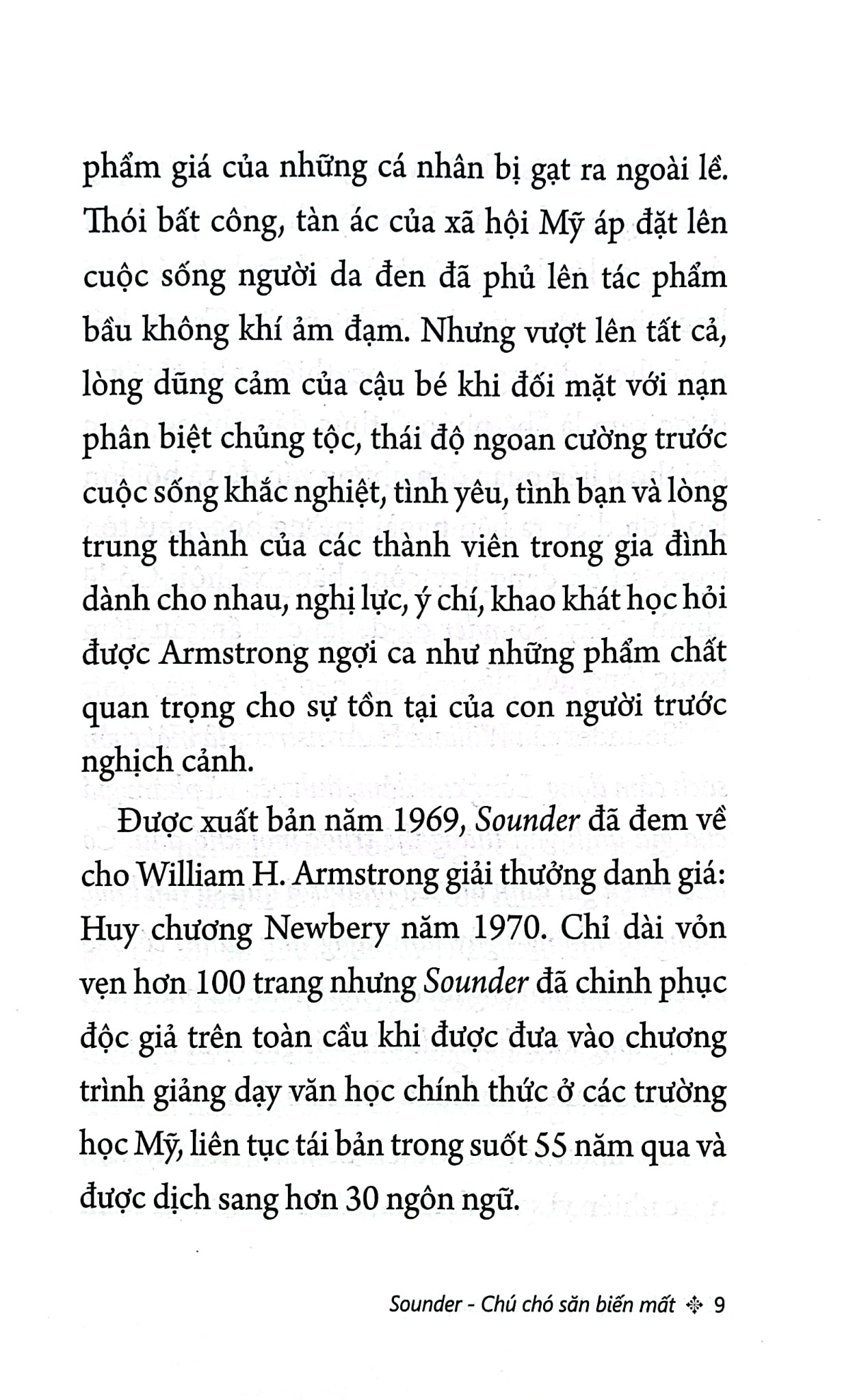 Sounder - Chú Chó Săn Biến Mất - William H. Armstrong