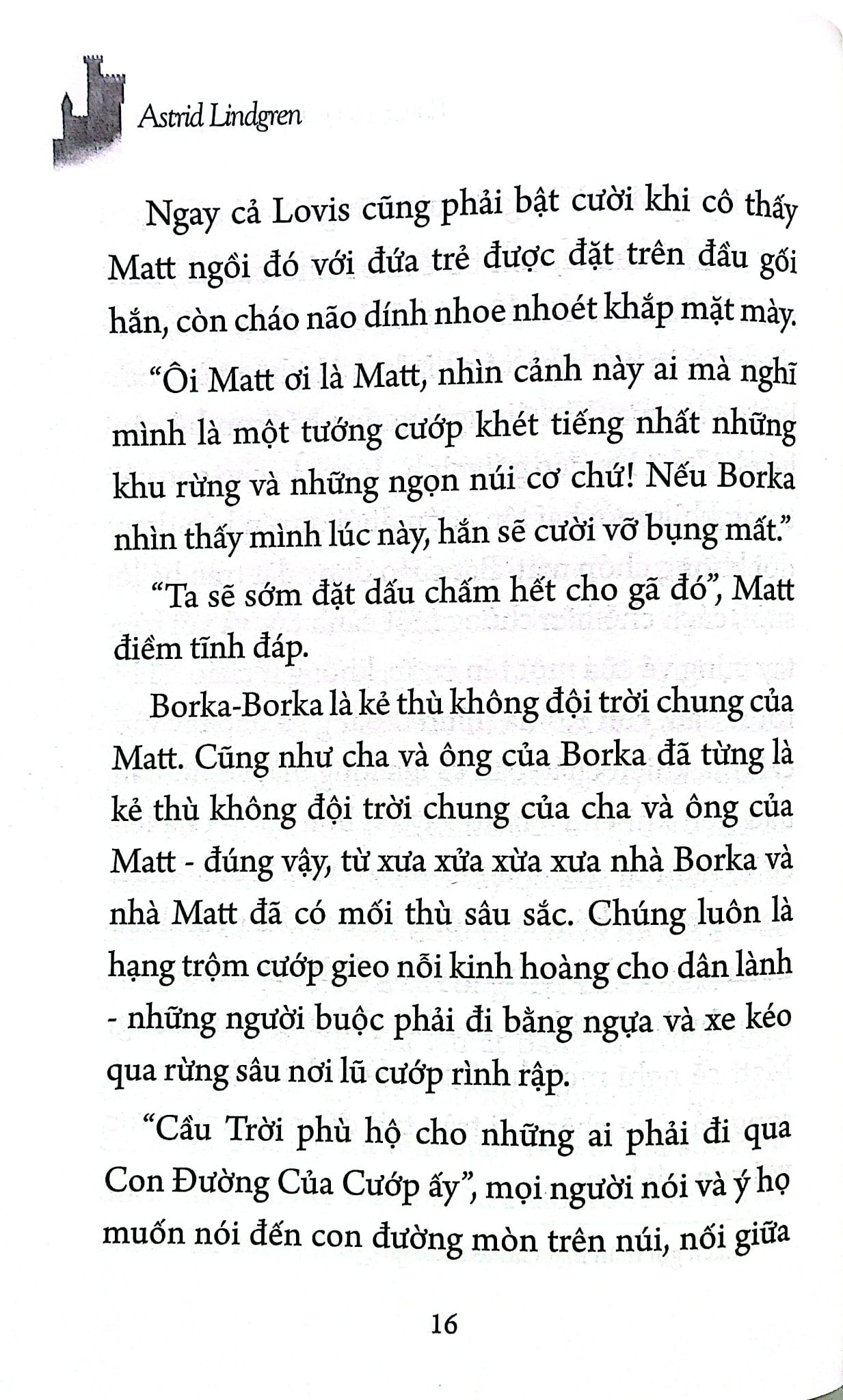 Ronia - Con Gái Của Tướng Cướp - Astrid Lindgren