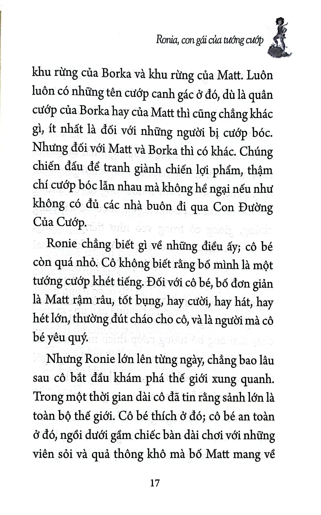 Ronia - Con Gái Của Tướng Cướp - Astrid Lindgren