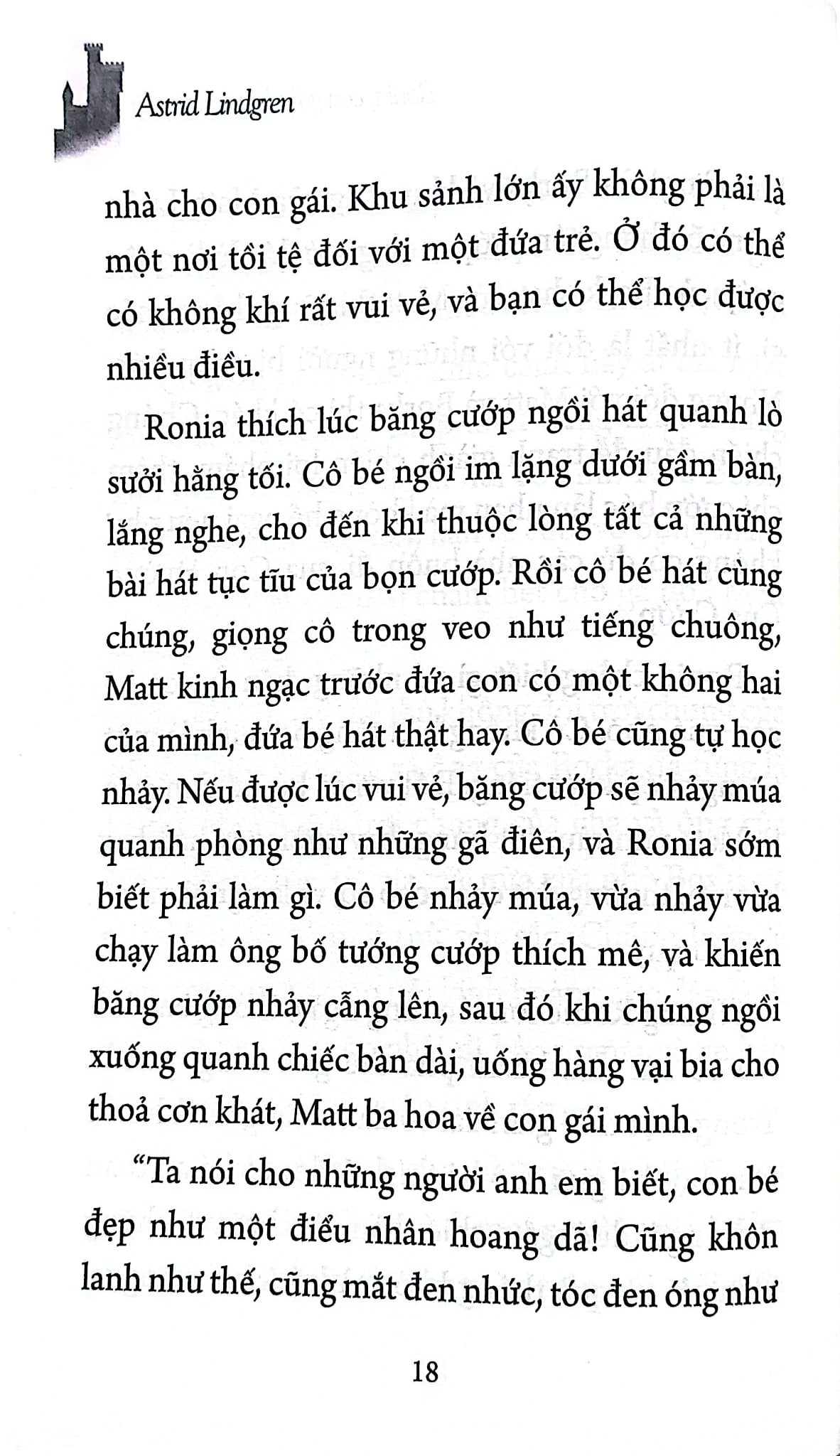 Ronia - Con Gái Của Tướng Cướp - Astrid Lindgren