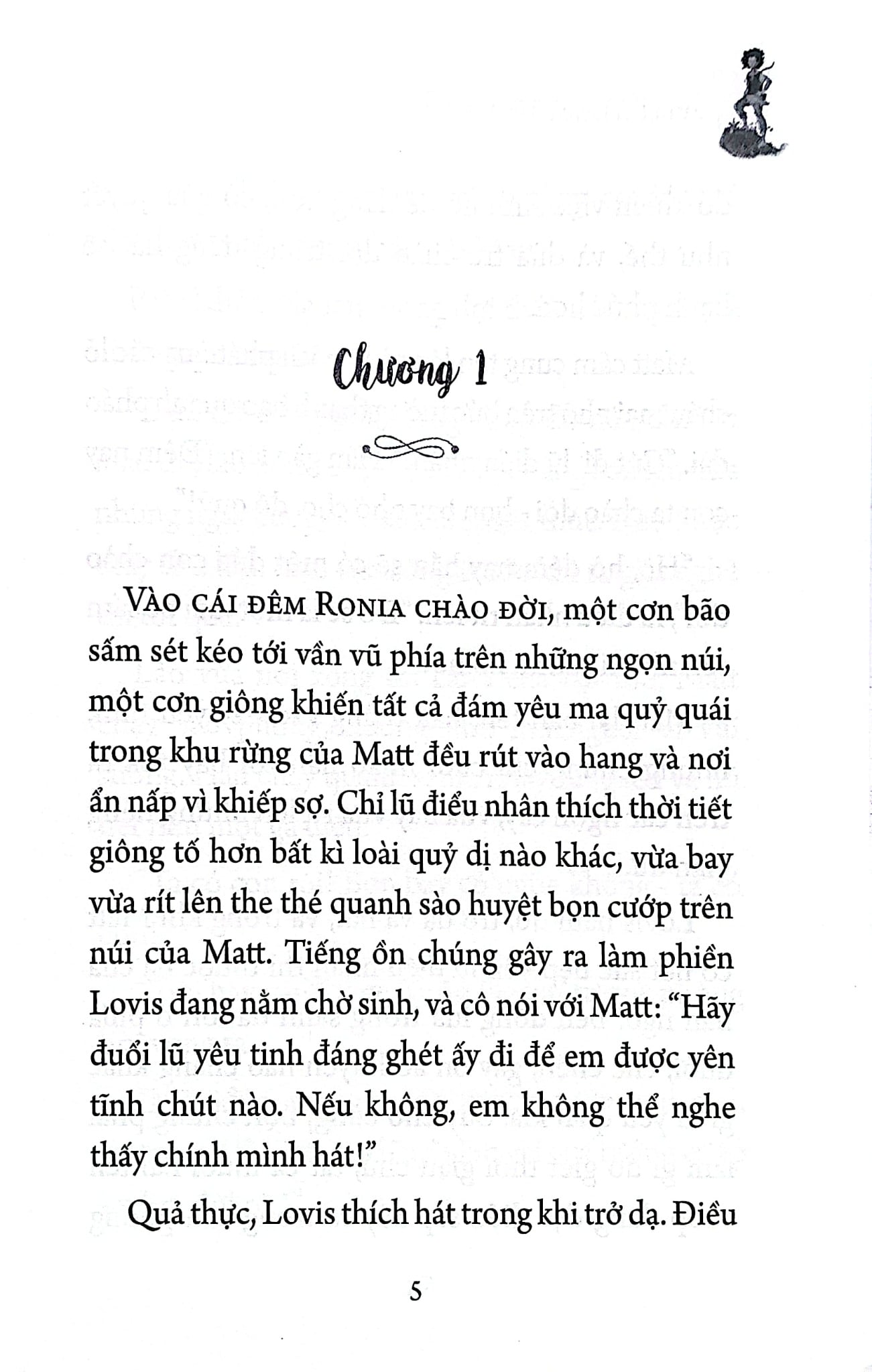 Ronia - Con Gái Của Tướng Cướp - Astrid Lindgren