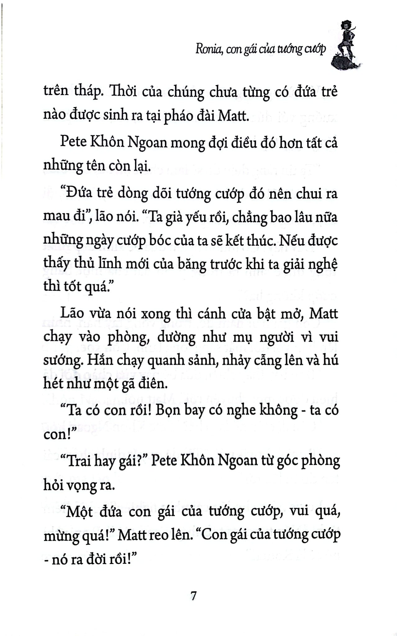 Ronia - Con Gái Của Tướng Cướp - Astrid Lindgren