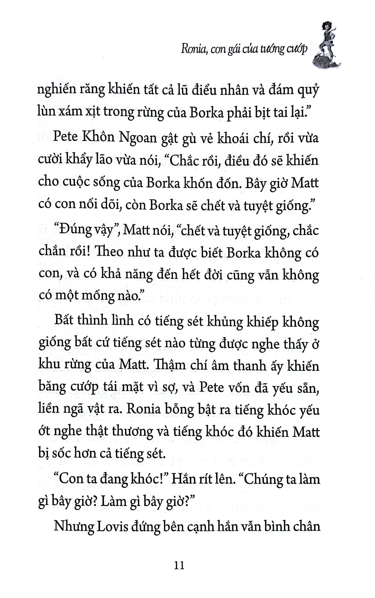 Ronia - Con Gái Của Tướng Cướp - Astrid Lindgren