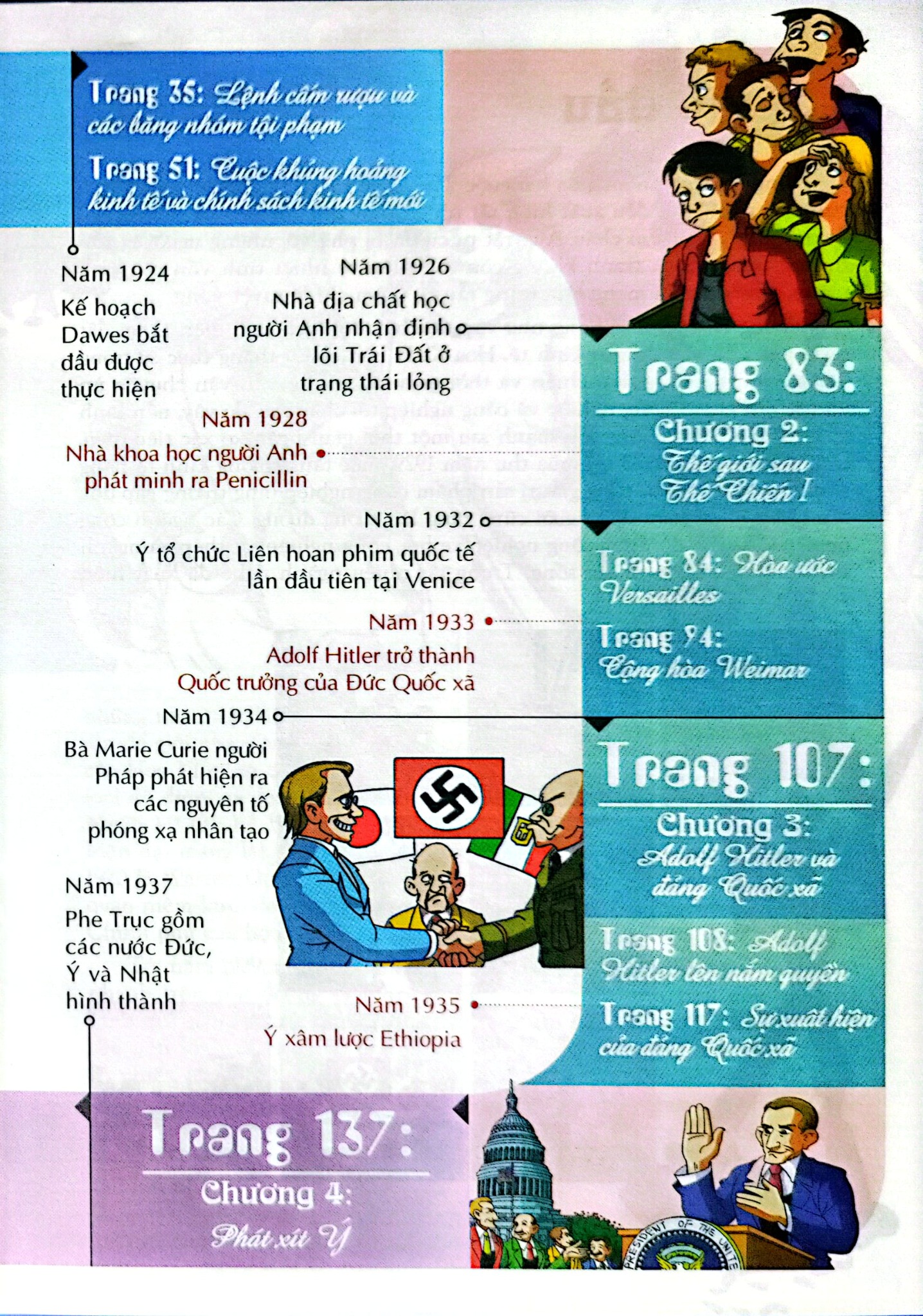 Combo 17 Cuốn Lược Sử Thế Giới Bằng Tranh ( Không Hộp ) - Li Zheng