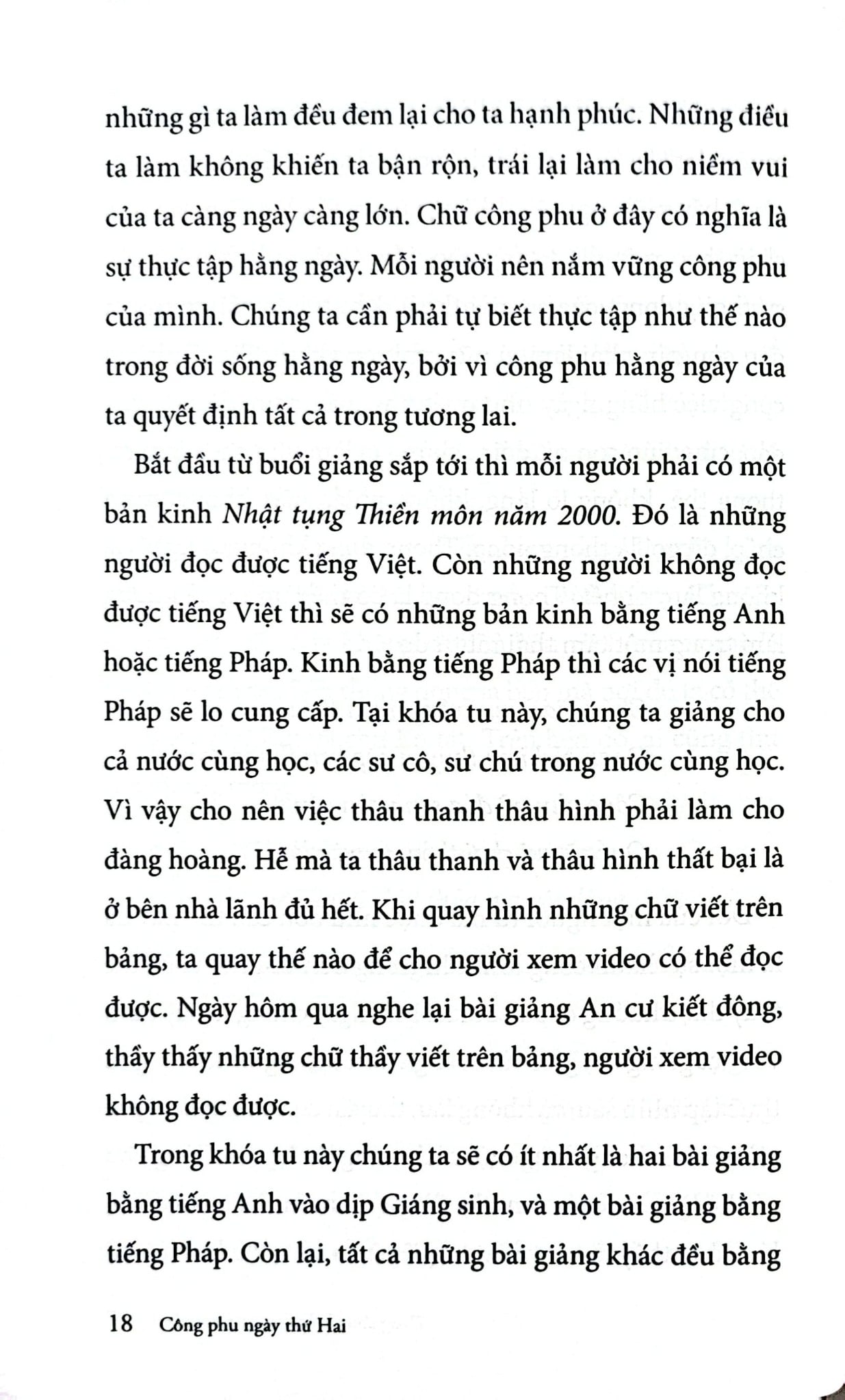Combo 5 Quyển Nhật Tụng Thiền Môn Giảng Giải Công Phu Nở Đóa Sen Ngàn Cánh ( Tập 1 + 2 + 3 + 4 + 5 ) - Thích Nhất Hạnh