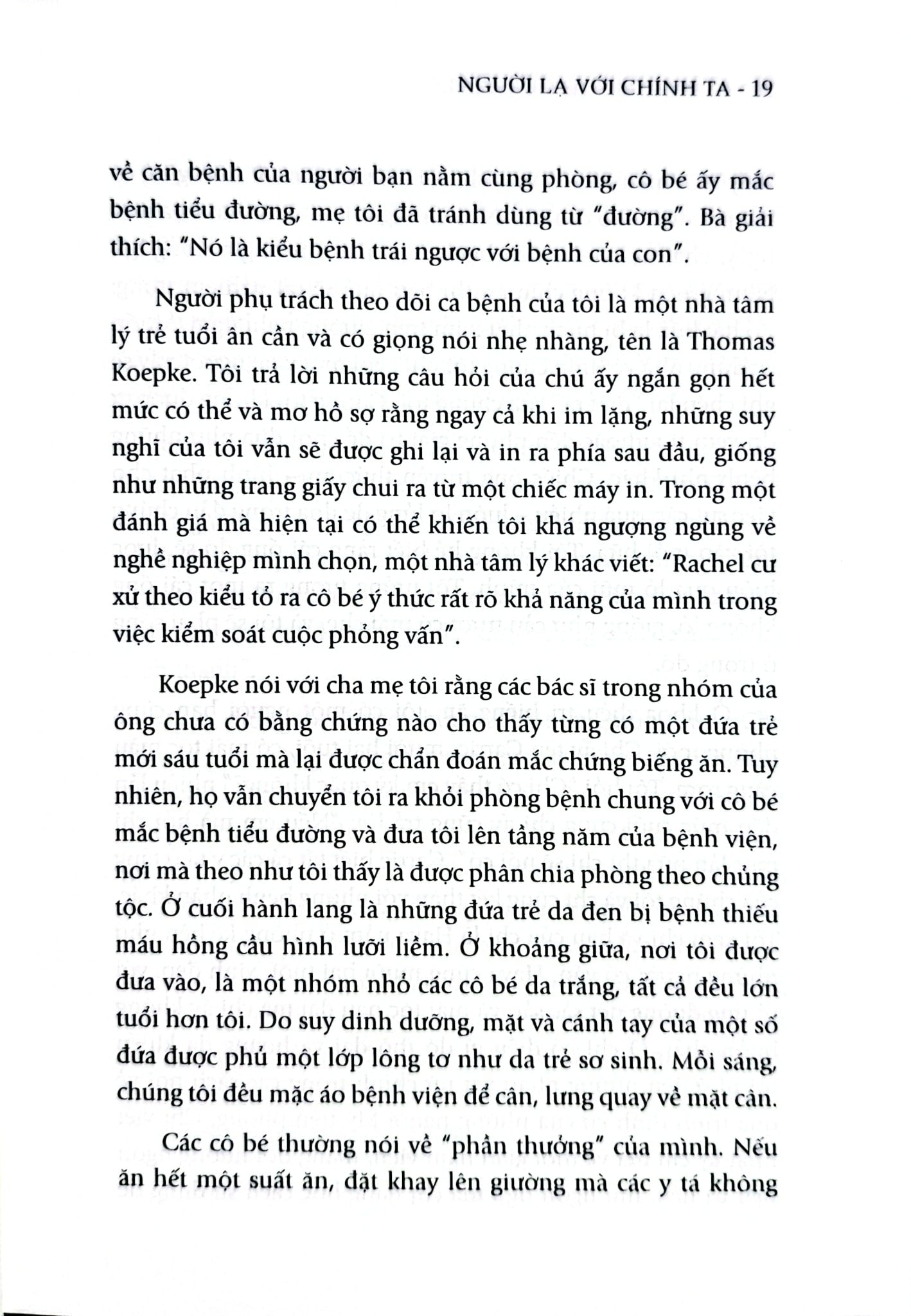 Người Lạ Với Chính Ta - 
Rachel Aviv