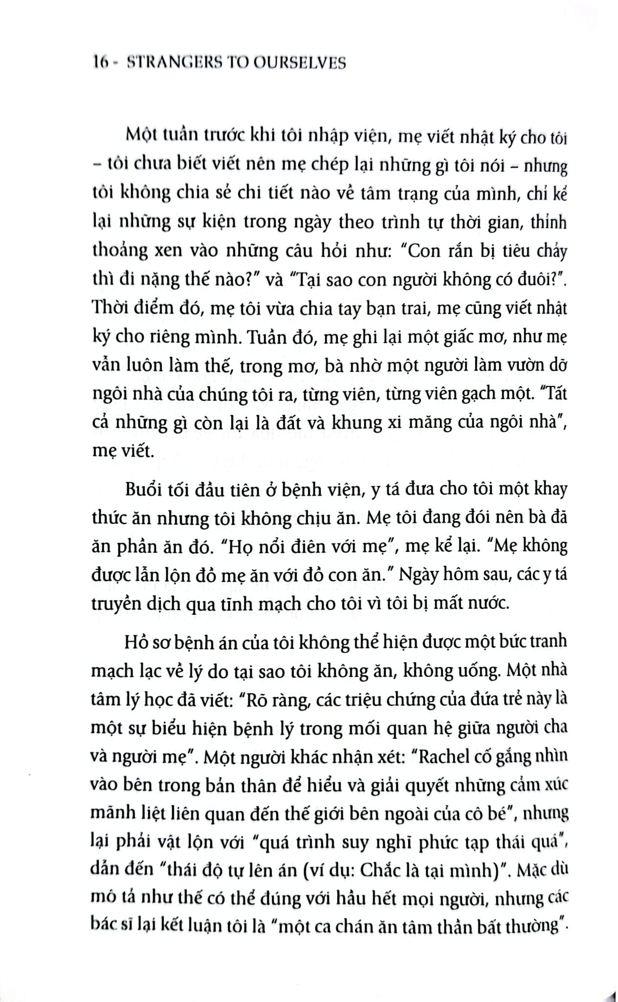 Người Lạ Với Chính Ta - 
Rachel Aviv