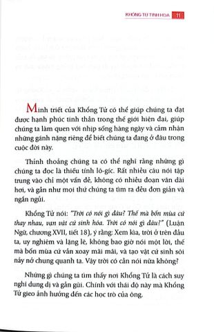  Khổng Tử Tinh Hoa - Những Điều Diệu Kì Từ Tư Tưởng Và Triết Lí Sống Khổng Tử - Yu Dan 