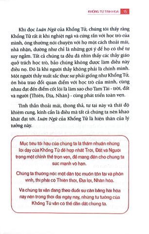  Khổng Tử Tinh Hoa - Những Điều Diệu Kì Từ Tư Tưởng Và Triết Lí Sống Khổng Tử - Yu Dan 