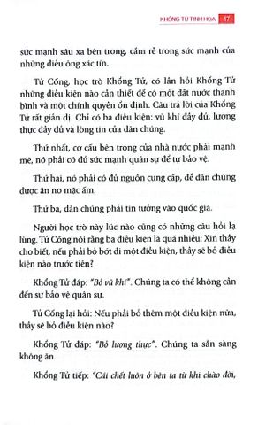  Khổng Tử Tinh Hoa - Những Điều Diệu Kì Từ Tư Tưởng Và Triết Lí Sống Khổng Tử - Yu Dan 