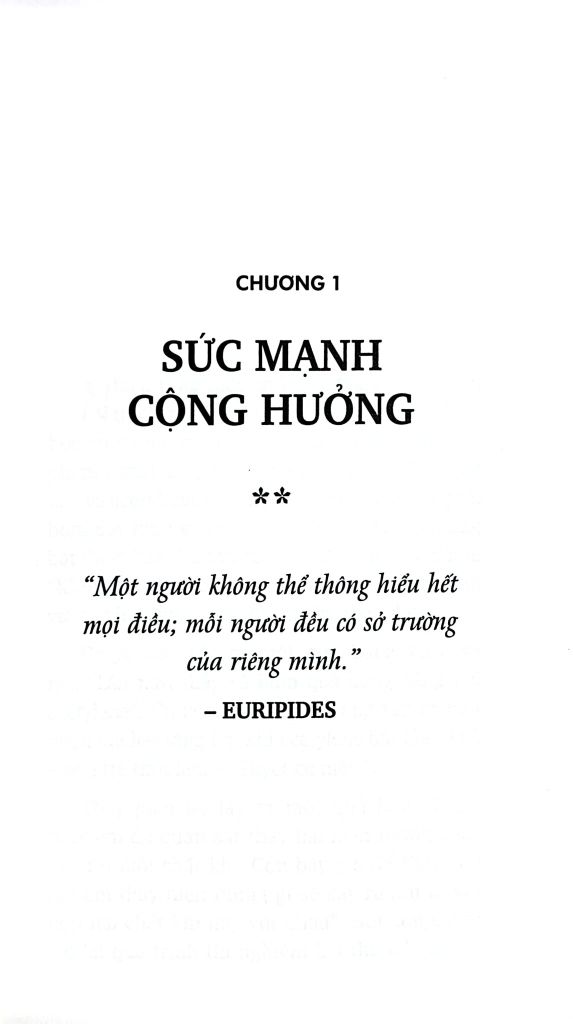 Người Thông Minh Không Làm Việc Một Mình