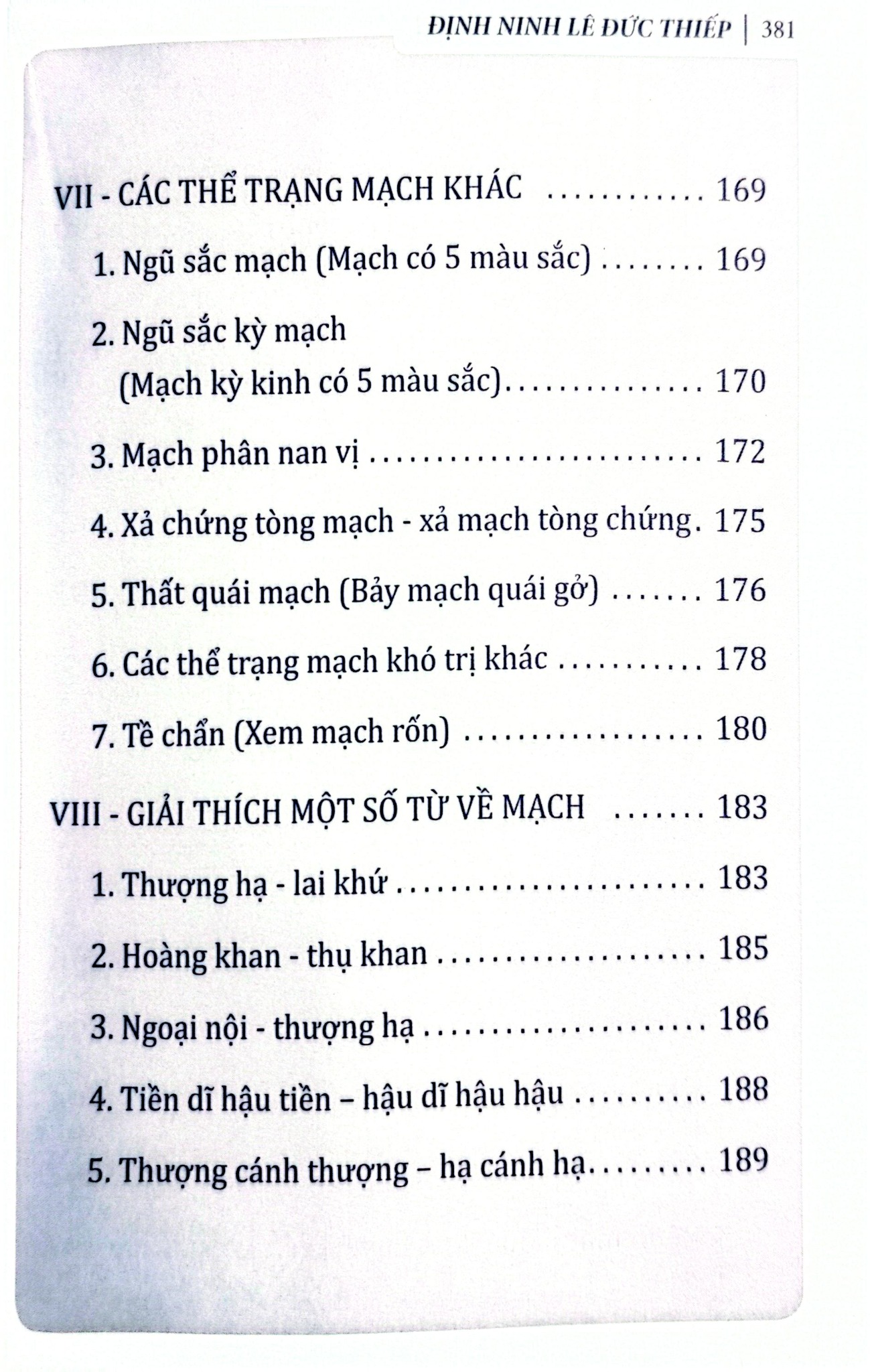 Định Ninh Tôi Học Mạch - Định Ninh Lê Đức Thiếp