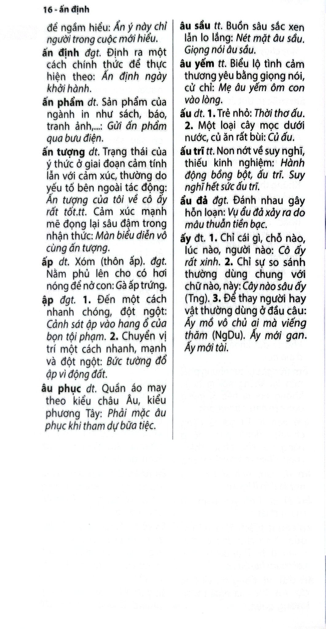 Từ Điển Tiếng Việt Thông Dụng - ( Khổ Lớn )- Thành Yến