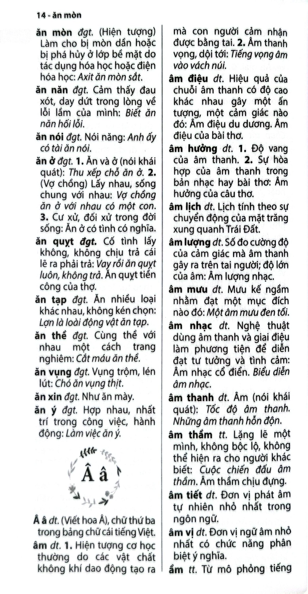 Từ Điển Tiếng Việt Thông Dụng - ( Khổ Lớn )- Thành Yến