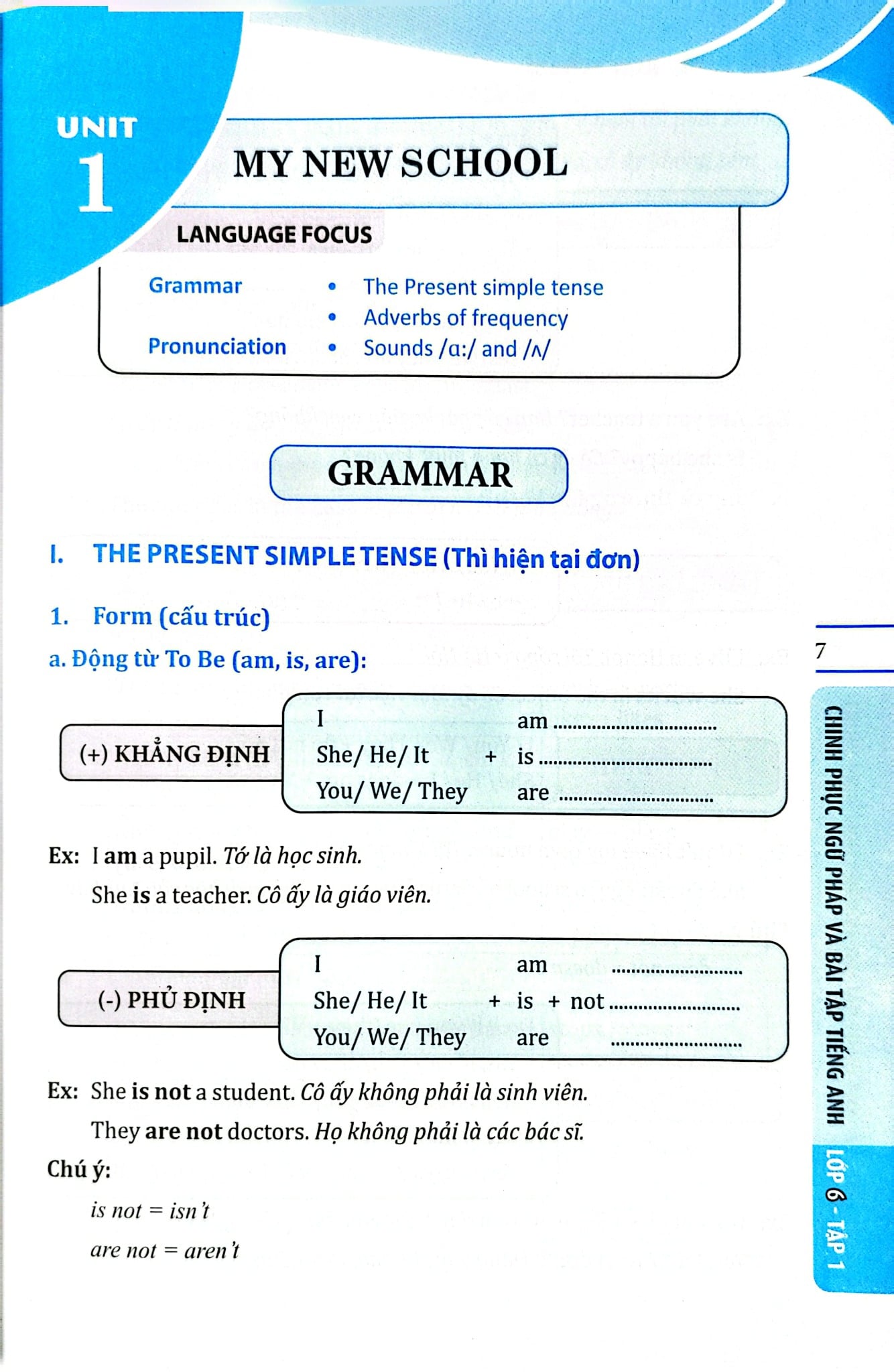 Global Success - Chinh Phục Ngữ Pháp Và Bài Tập Tiếng Anh Lớp 6 - Tập 1 (Có Đáp Án) - Nguyễn Thị Thu Huế