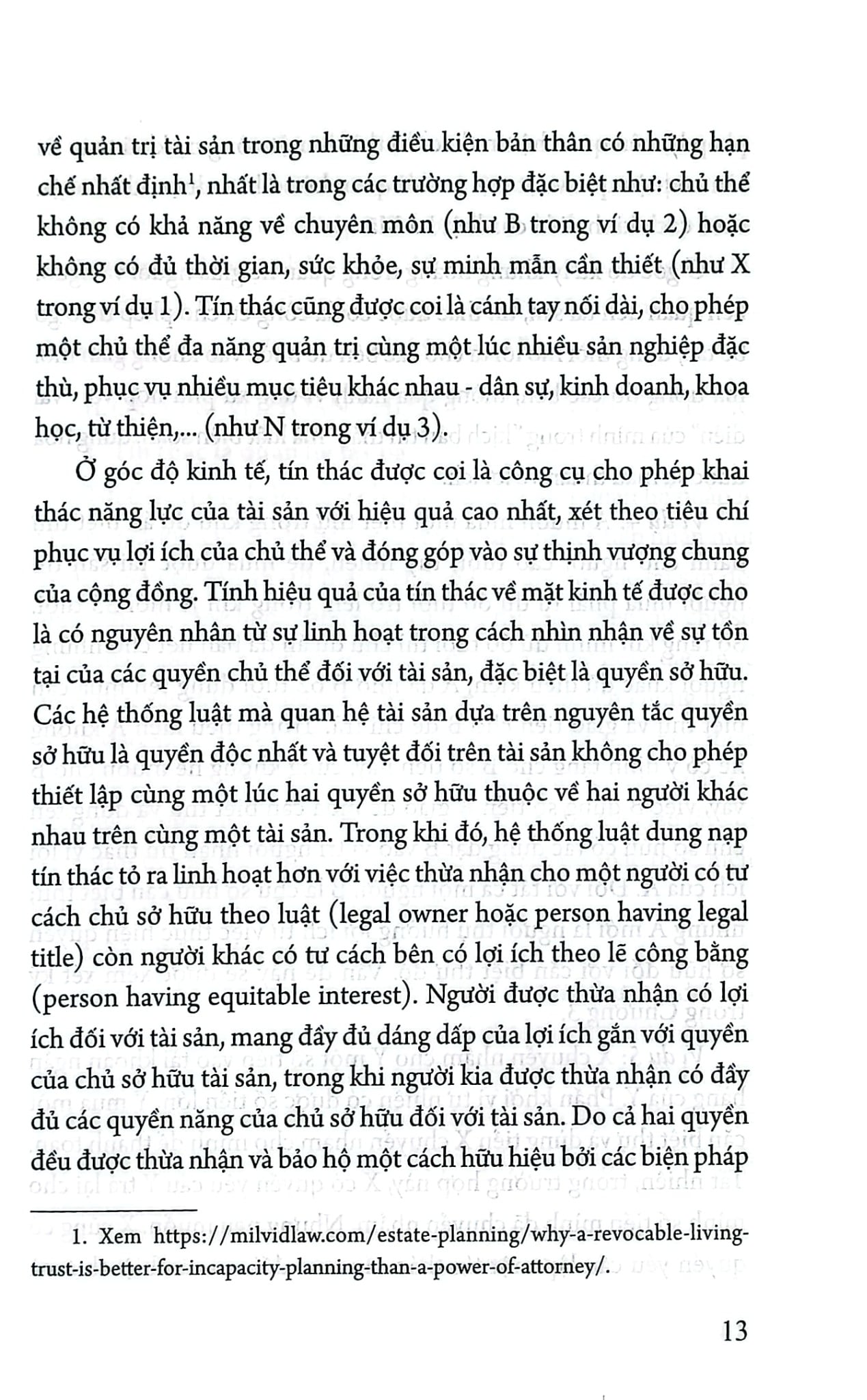 Tín Thác (Trust) Trong Luật Anh - Mỹ Vận Dụng Vào Thực Tiễn Việt Nam - PGS.TS. Viện Sĩ. Nguyễn Ngọc Điện