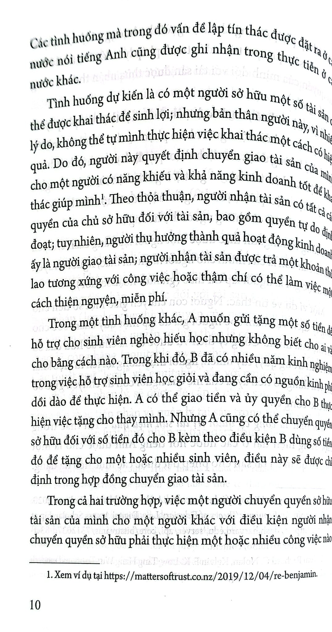 Tín Thác (Trust) Trong Luật Anh - Mỹ Vận Dụng Vào Thực Tiễn Việt Nam - PGS.TS. Viện Sĩ. Nguyễn Ngọc Điện