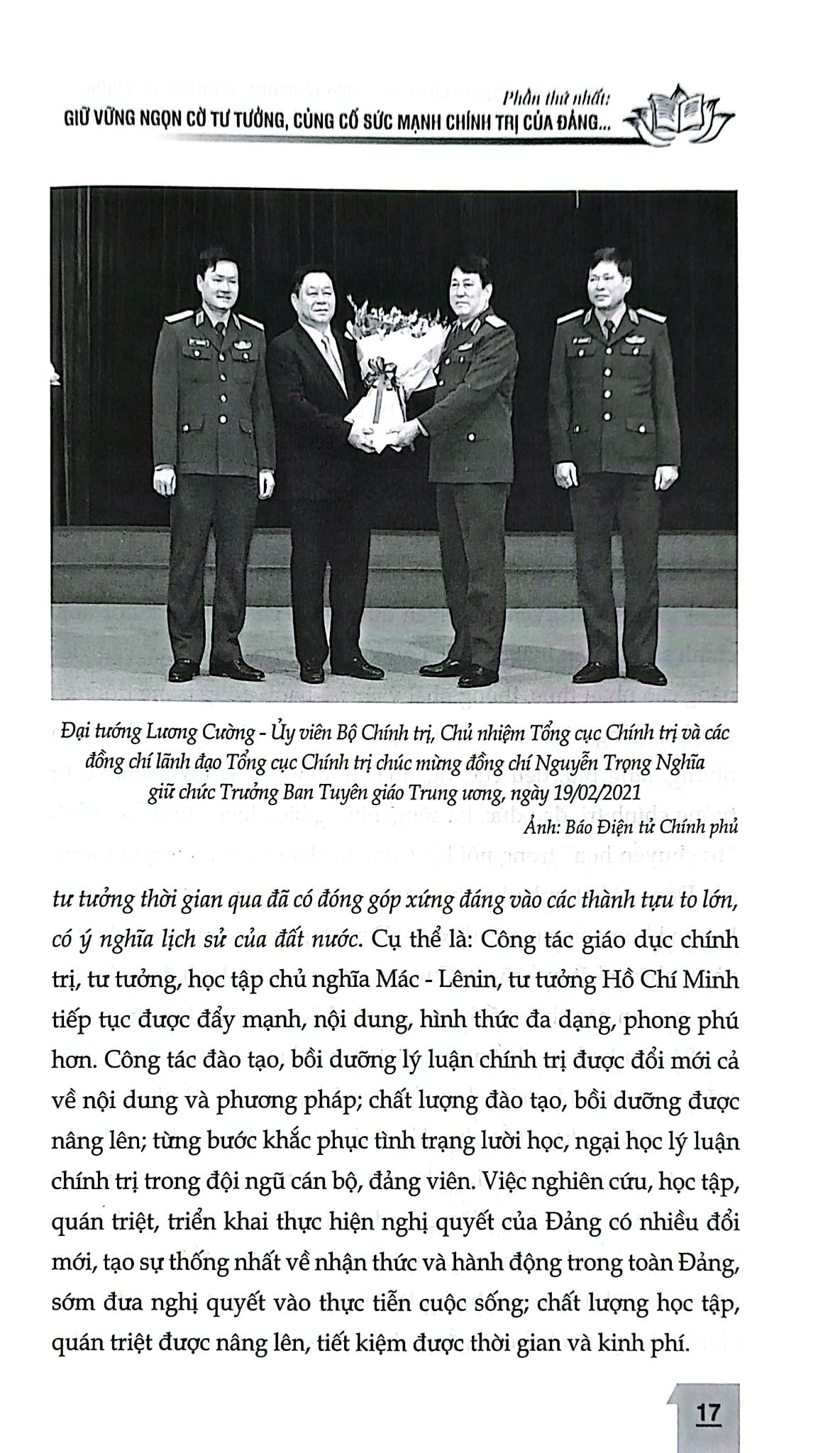 Công Tác Tư Tưởng Của Đảng, Nền Tảng Đưa Đất Nước Tiến Bước Trong Kỷ Nguyên Mới (CTQG) - Đại tướng Nguyễn Trọng Nghĩa