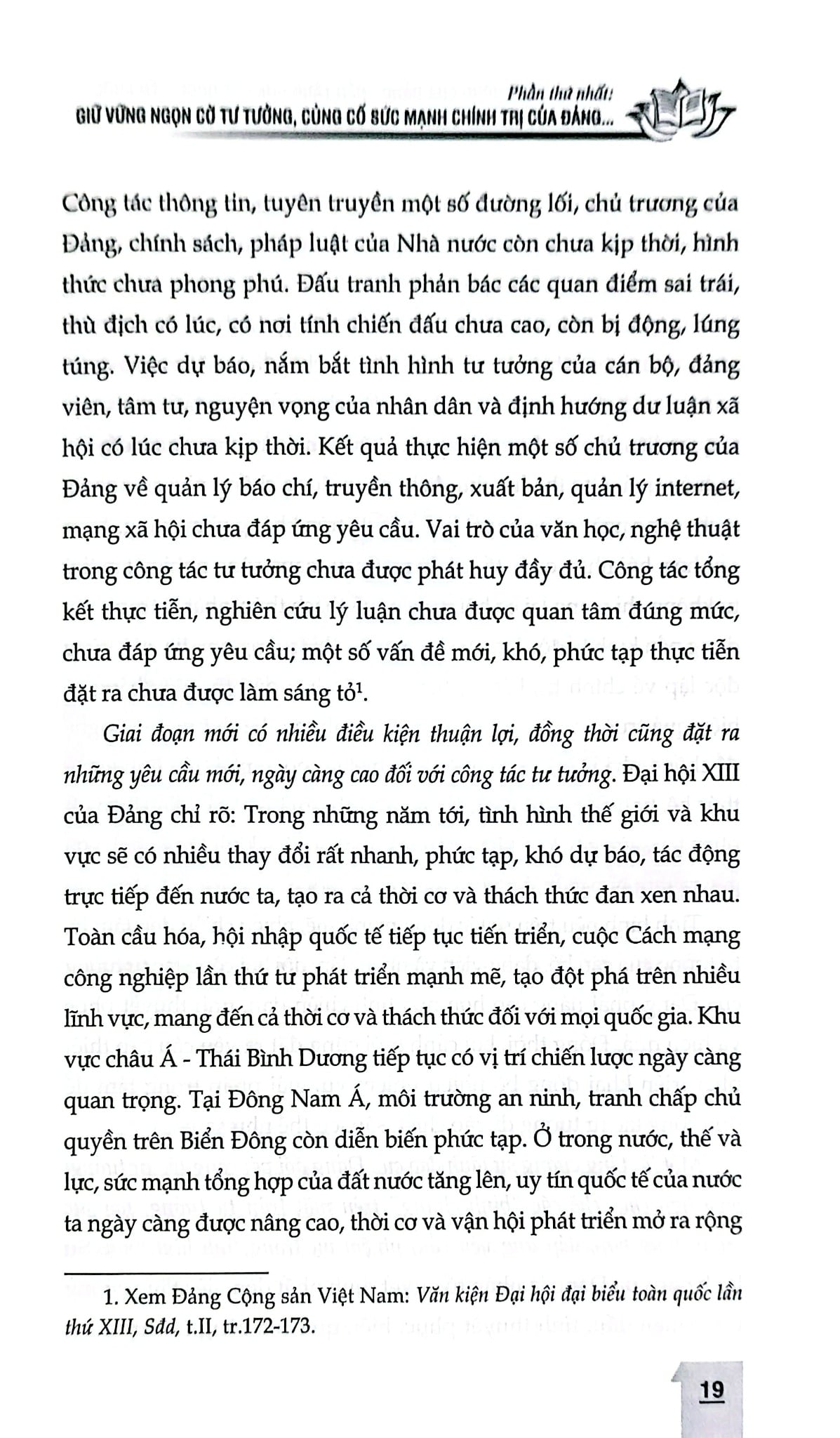 Công Tác Tư Tưởng Của Đảng, Nền Tảng Đưa Đất Nước Tiến Bước Trong Kỷ Nguyên Mới (CTQG) - Đại tướng Nguyễn Trọng Nghĩa
