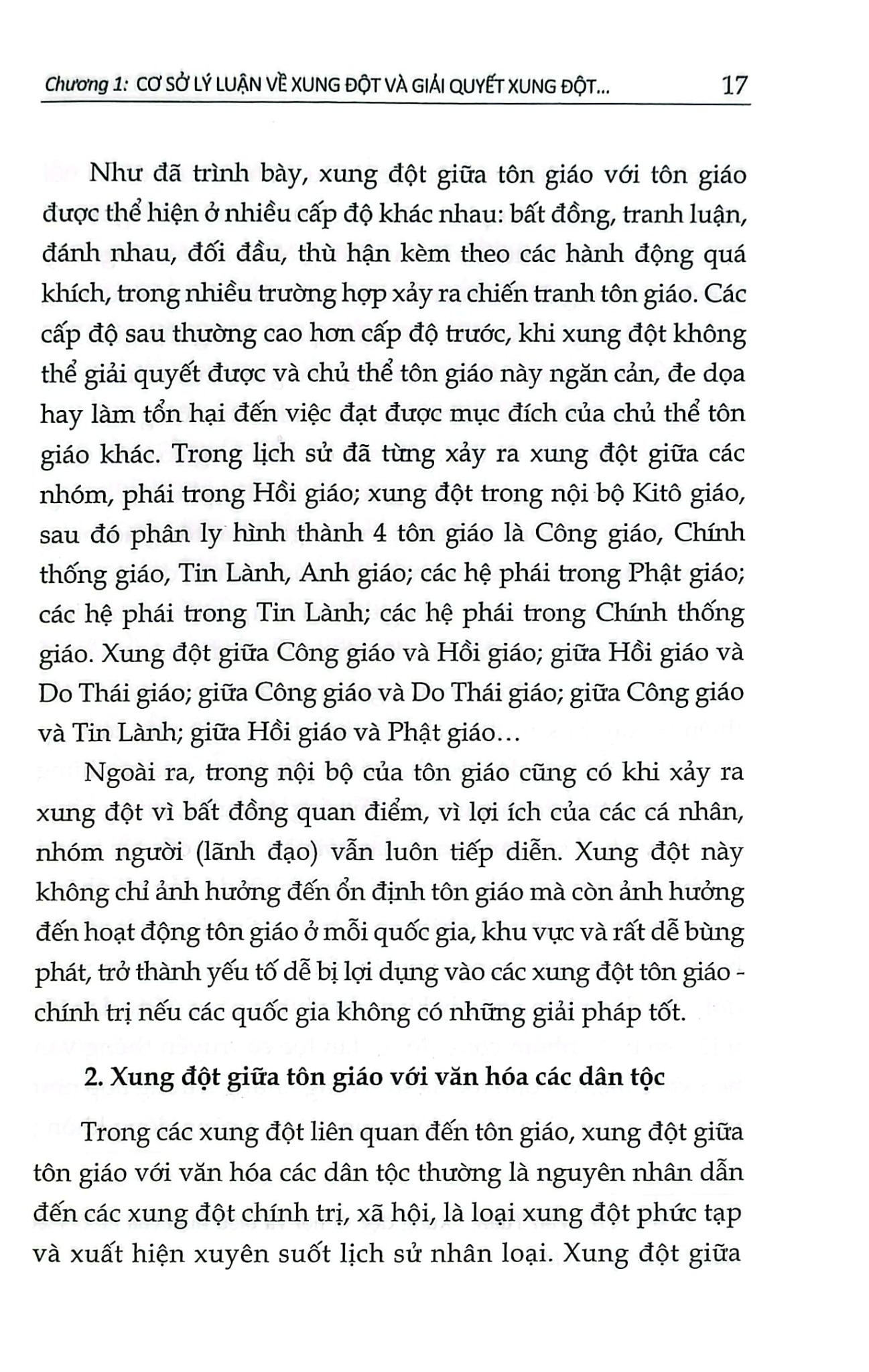 Xung Đột Và Giải Quyết Xung Đột Liên Quan Đến Tôn Giáo Ở Một Số Nước Đông Nam Á Và Hàm Ý Cho Việt Nam - TS. Lê Thị Liên