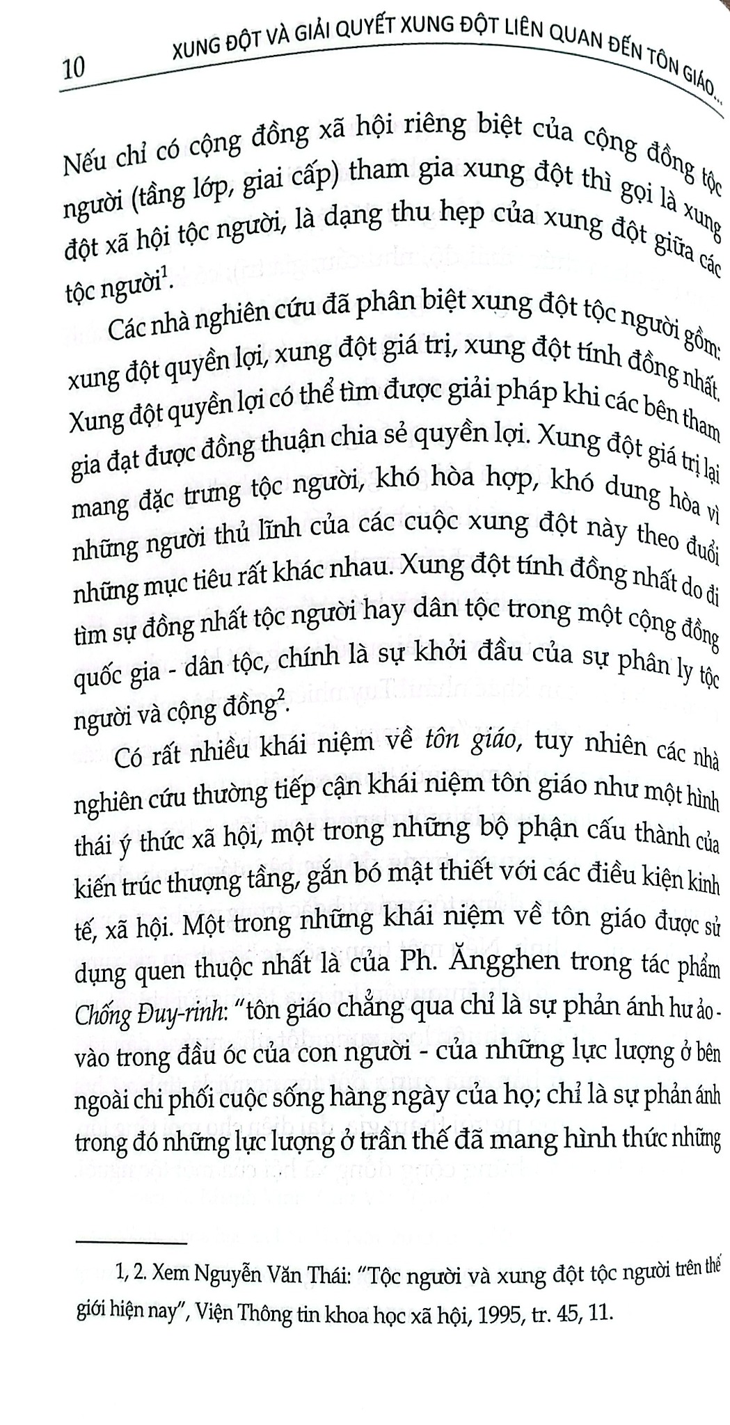 Xung Đột Và Giải Quyết Xung Đột Liên Quan Đến Tôn Giáo Ở Một Số Nước Đông Nam Á Và Hàm Ý Cho Việt Nam - TS. Lê Thị Liên