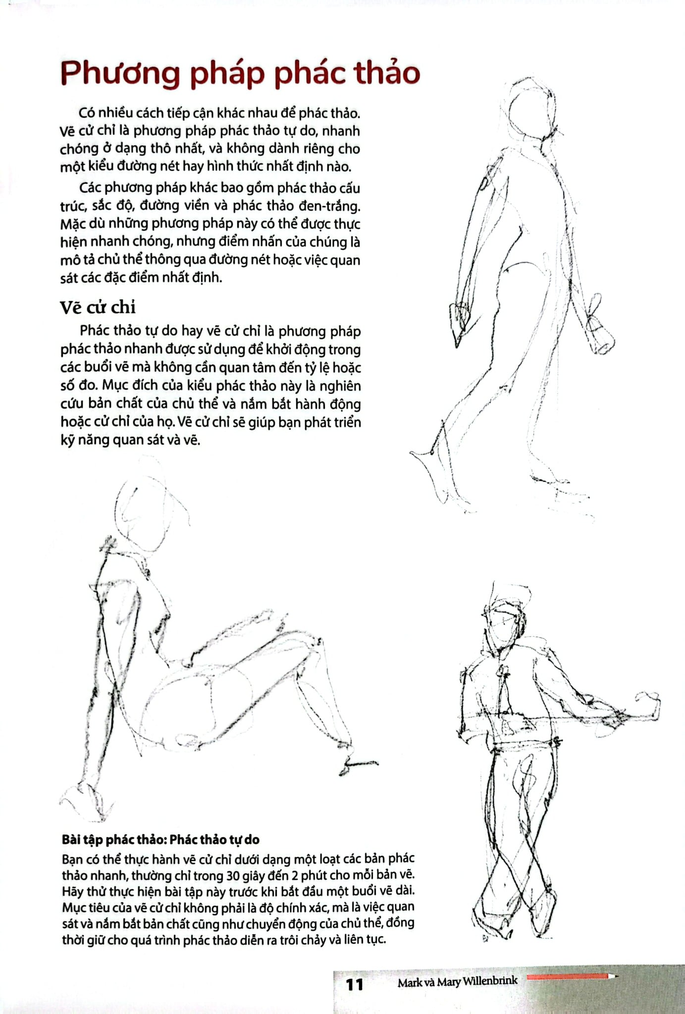 Bí Quyết Vẽ Người Cho Người Mới Bắt Đầu - Mark và Mary Willenbrink