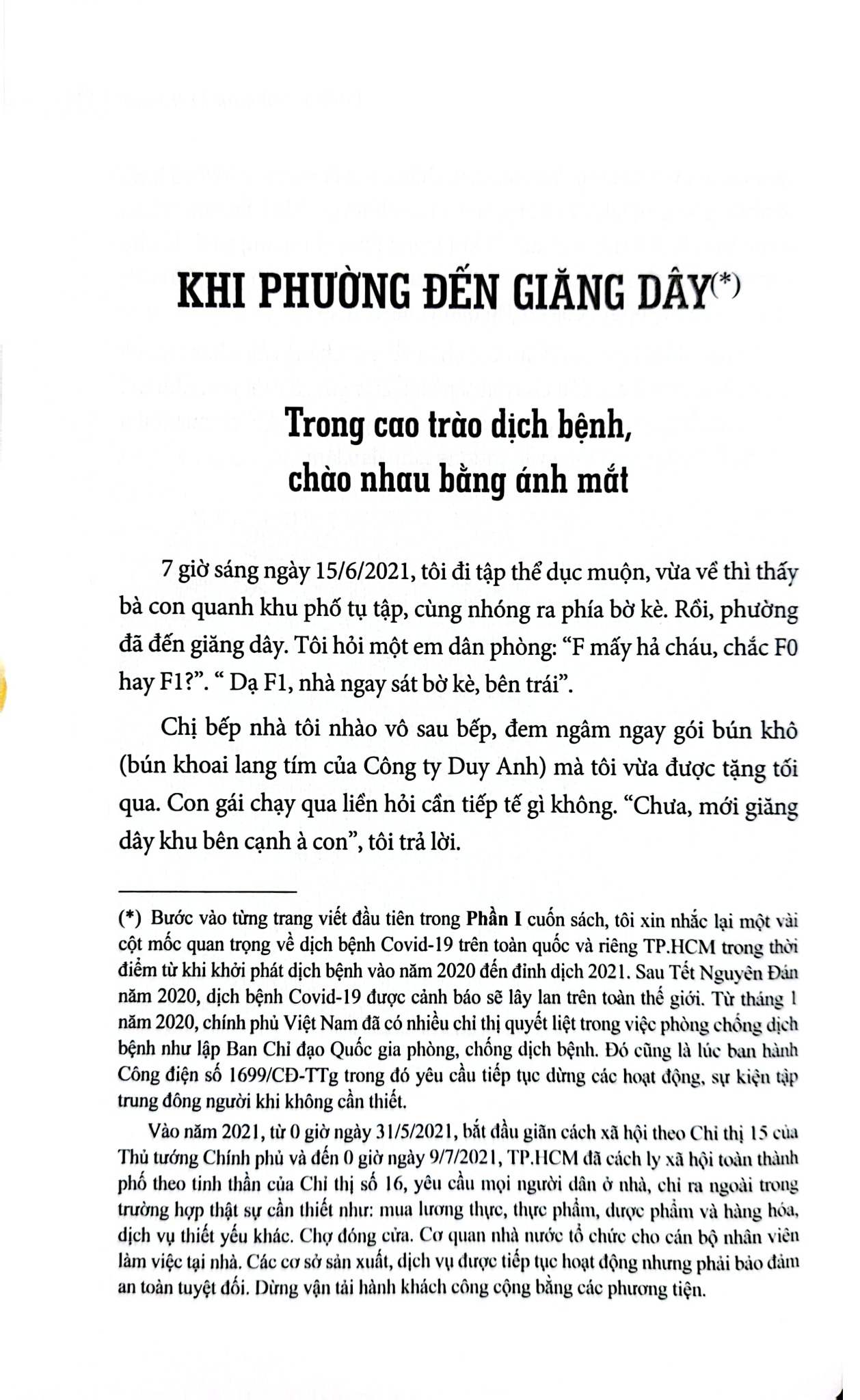 Sài Gòn Bao Thương - Một Góc Ký Ức Về Tình Người Trong Đại Dịch Covid-19 - Vũ Kim Hạnh
