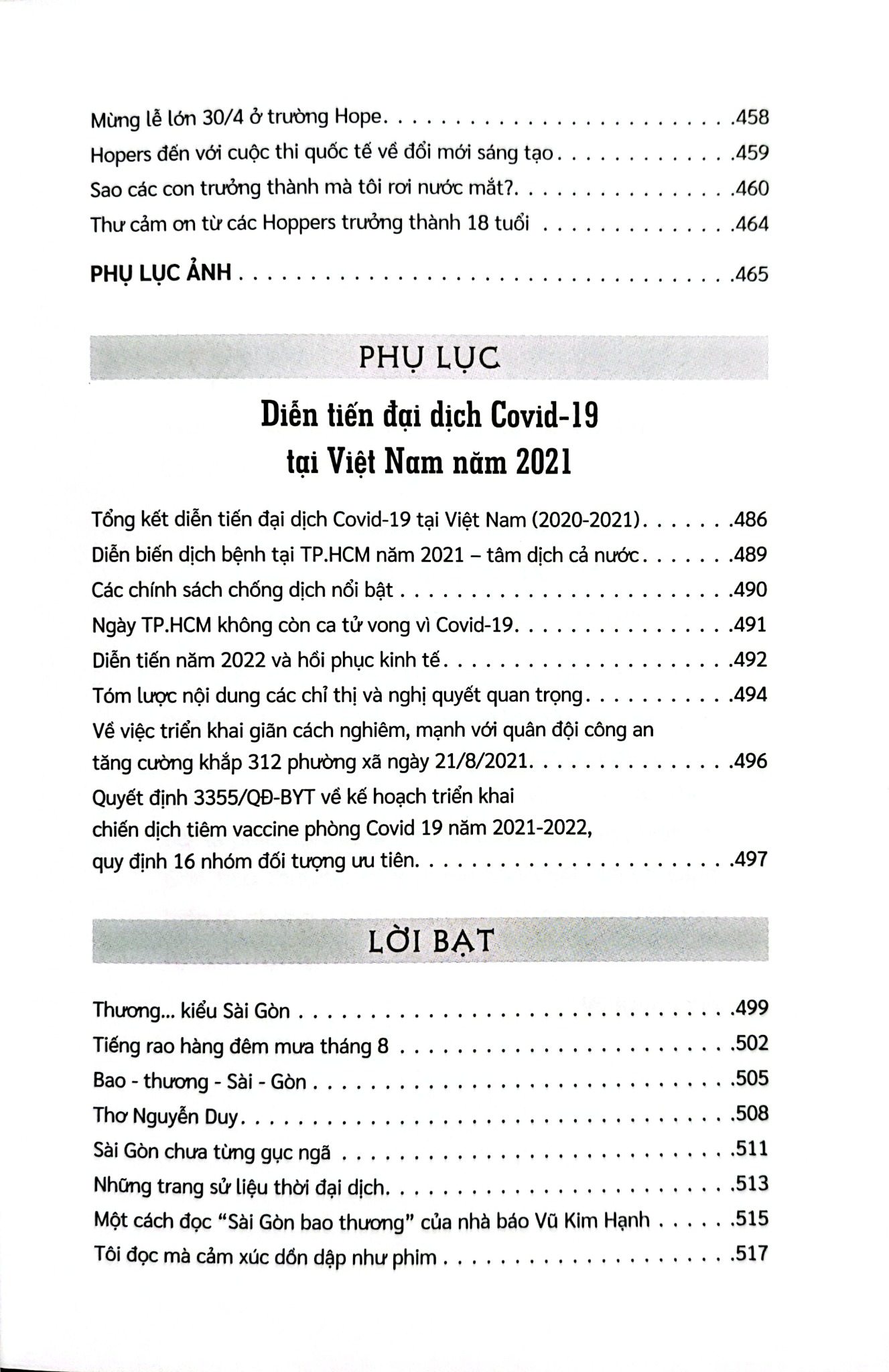 Sài Gòn Bao Thương - Một Góc Ký Ức Về Tình Người Trong Đại Dịch Covid-19 - Vũ Kim Hạnh